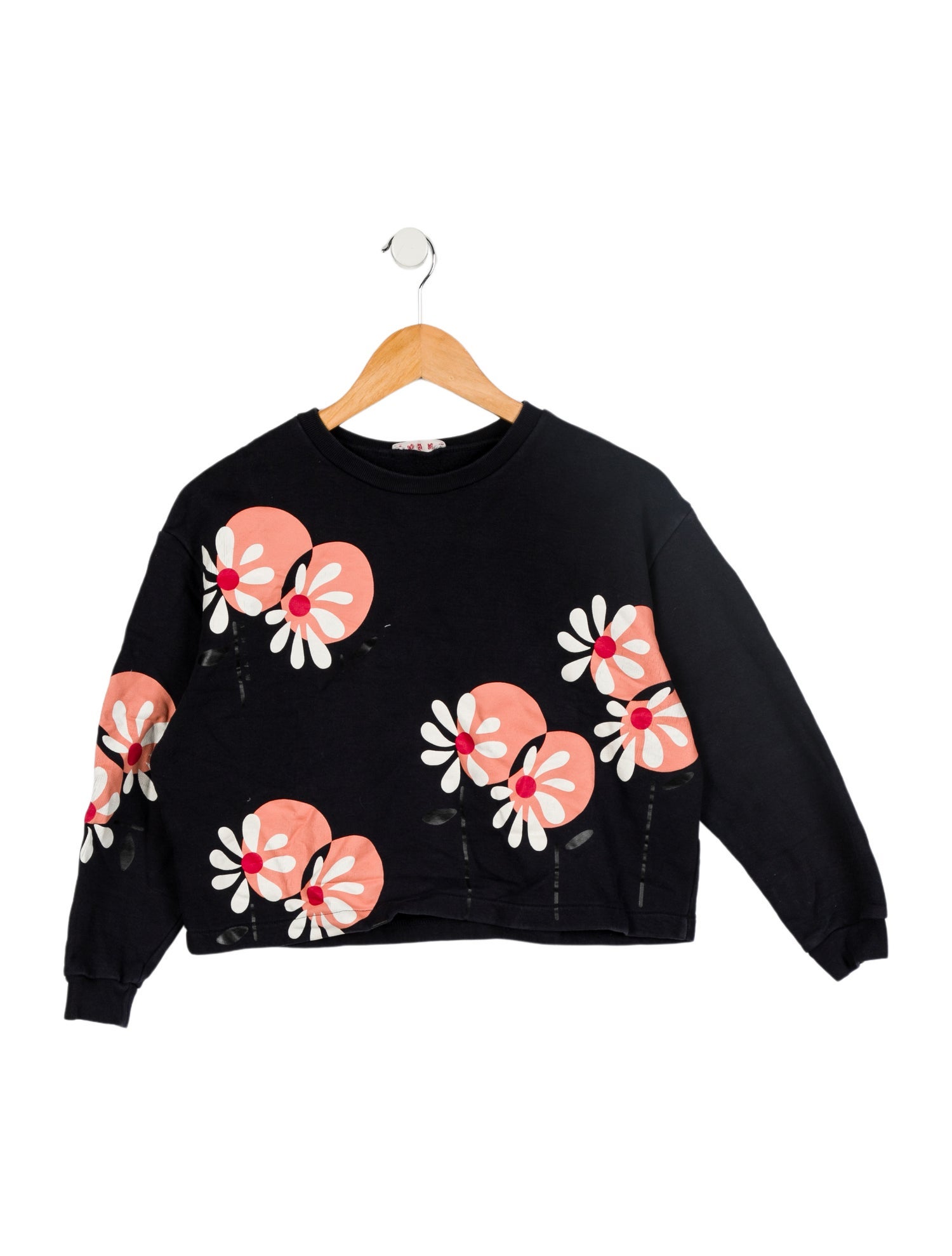 Marni Kids Girls' Black Sweatshirt