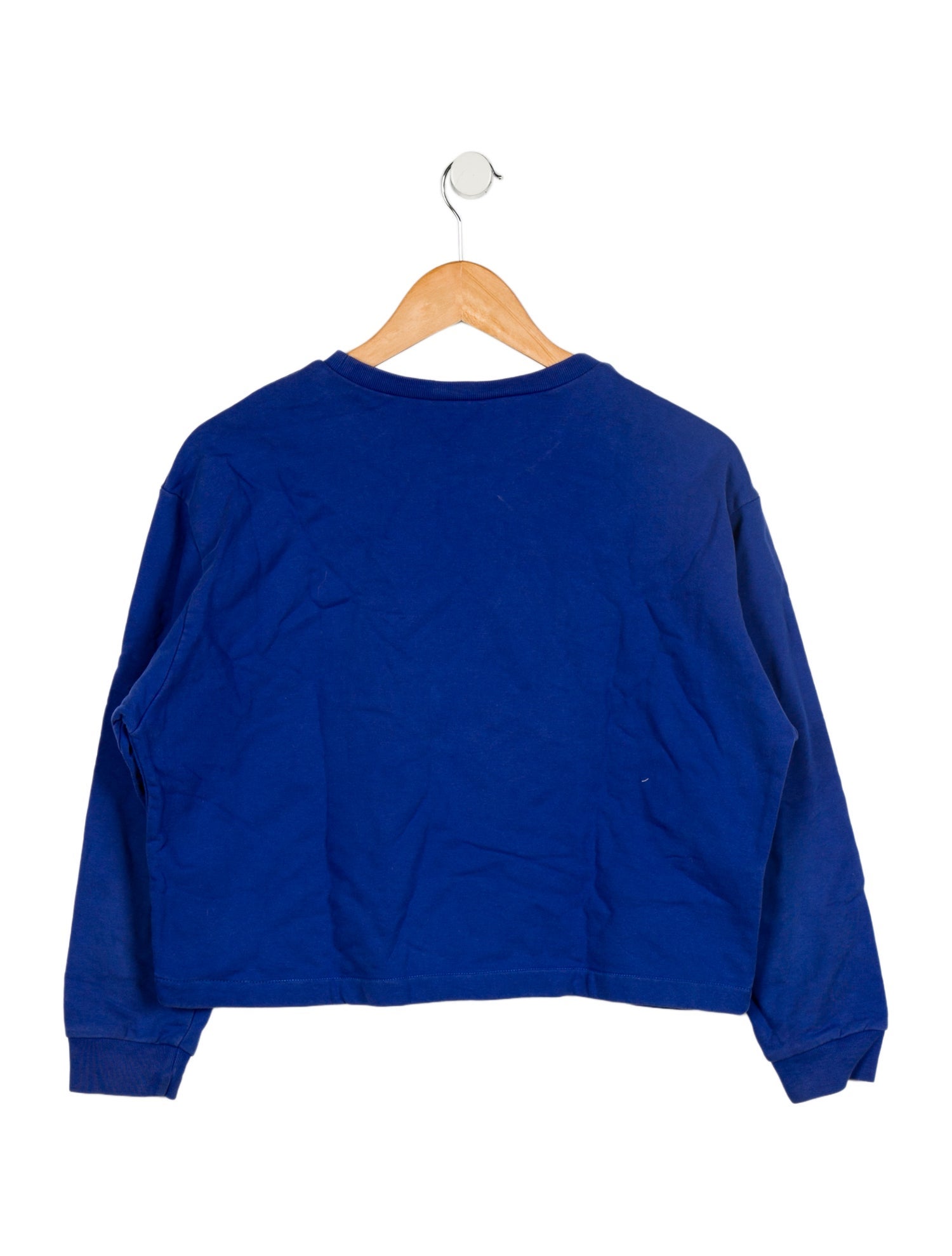 Marni Kids Girls Blue Graphic Sweatshirt