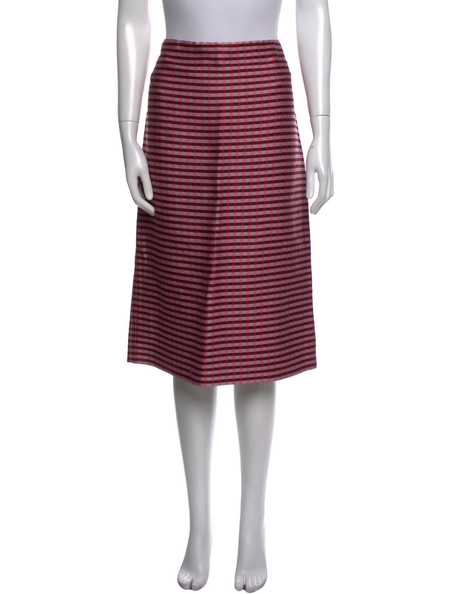 Marni Striped Knee-Length Skirt