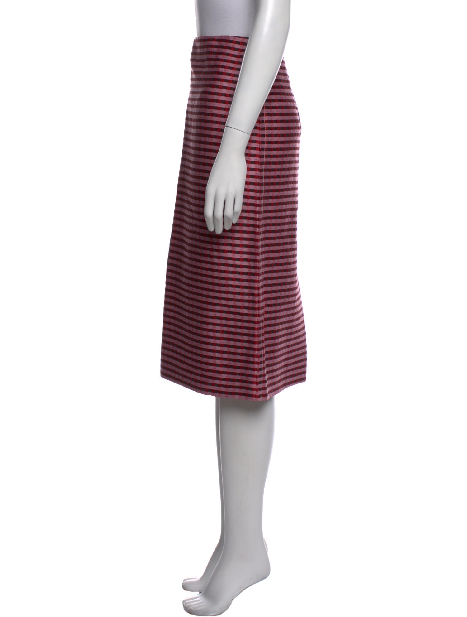 Marni Striped Knee-Length Skirt