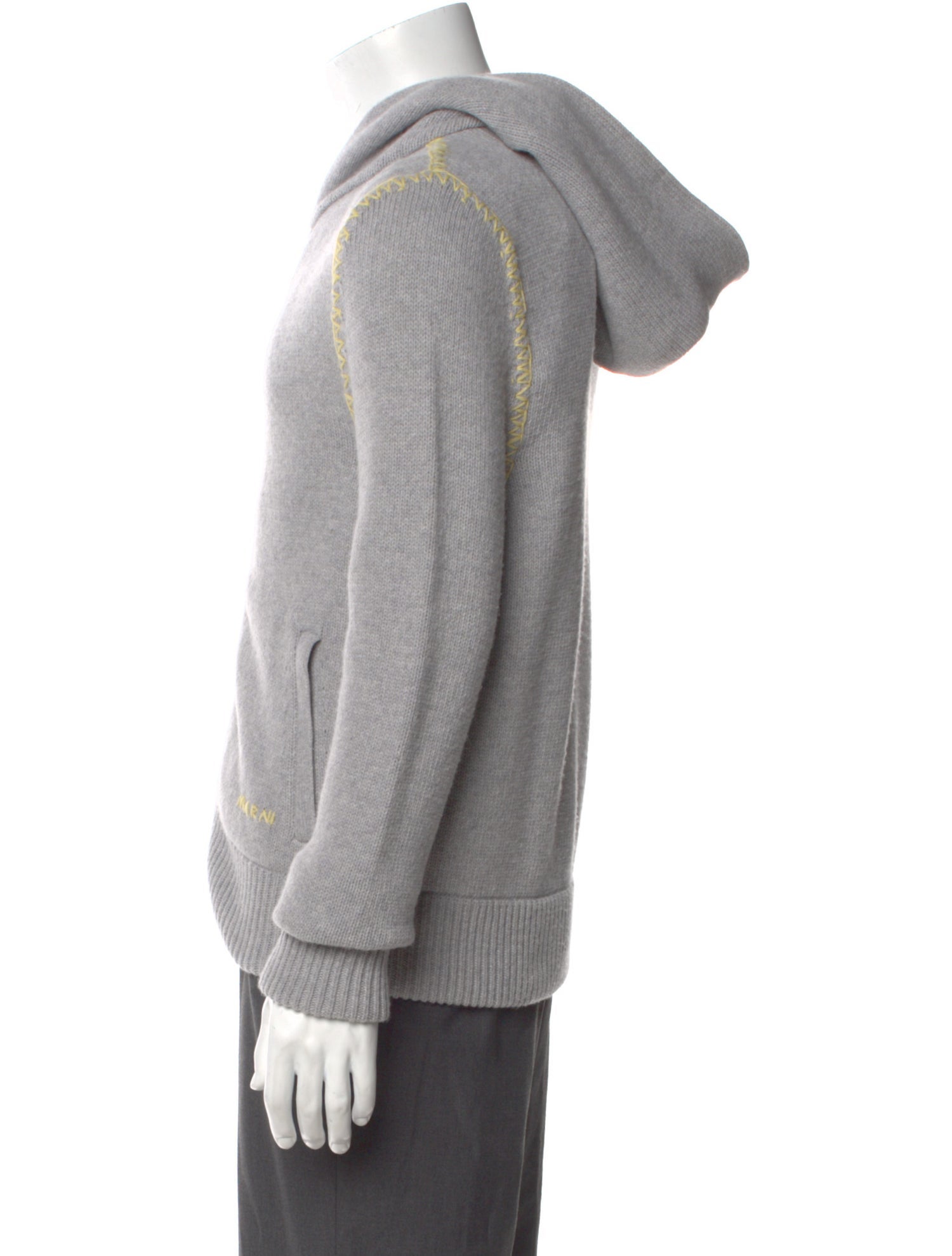 Marni Virgin Wool Mock Neck Cardigan w/ Tags