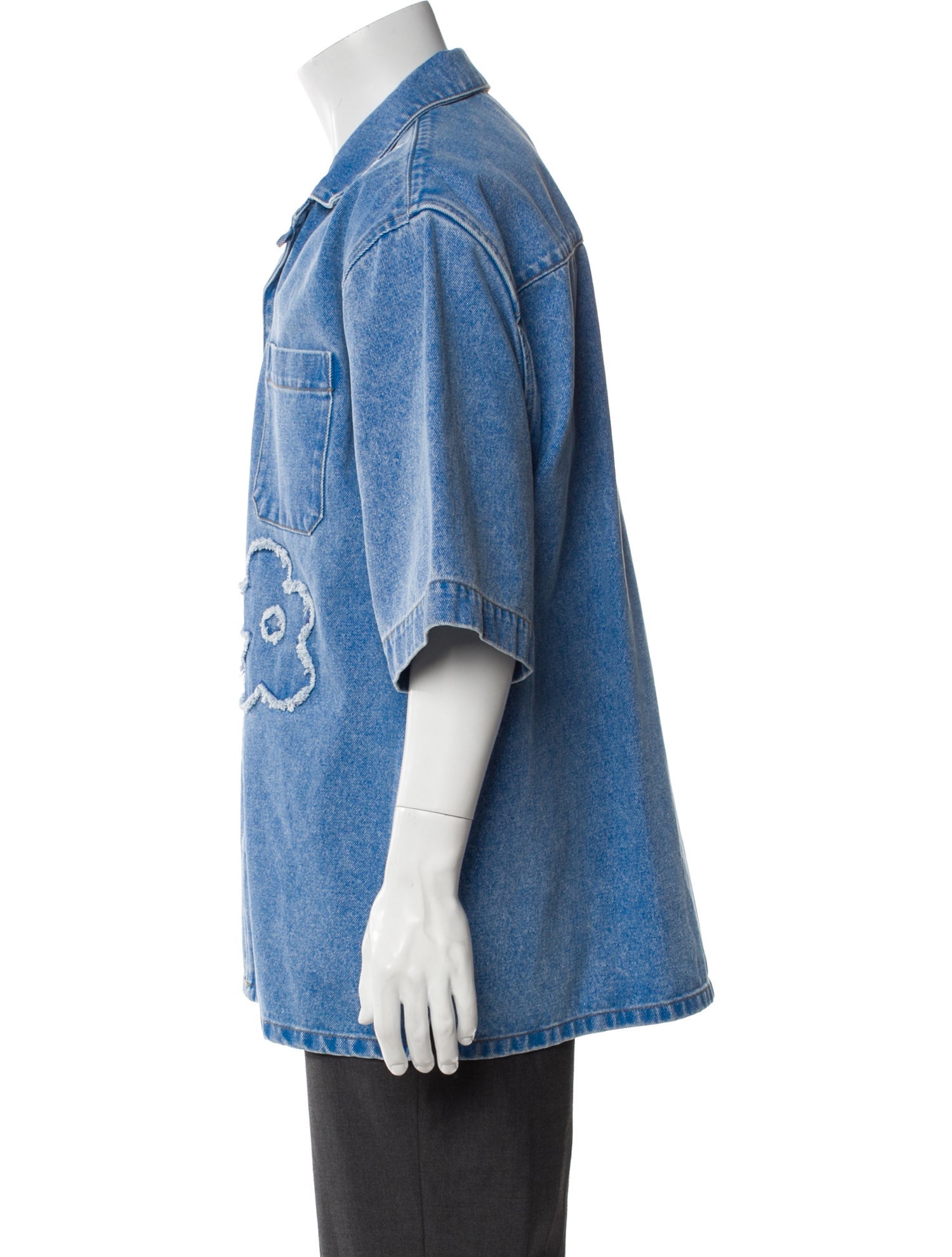 Marni Short Sleeve Denim Shirt w/ Tags