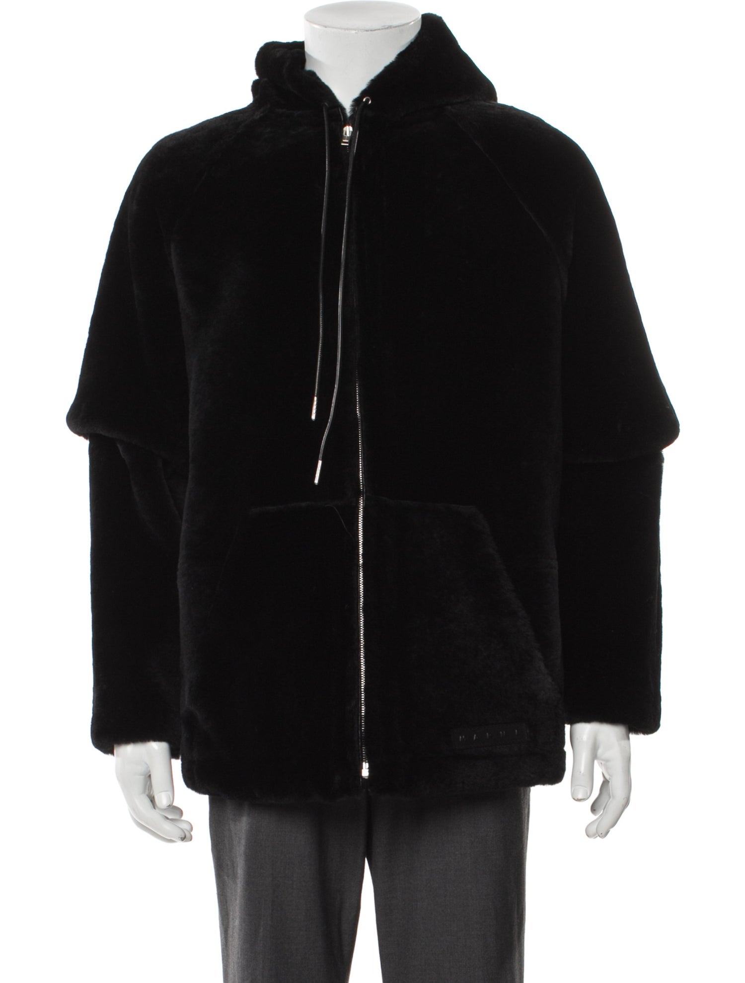 Marni Lamb Fur Bomber Jacket w/ Tags