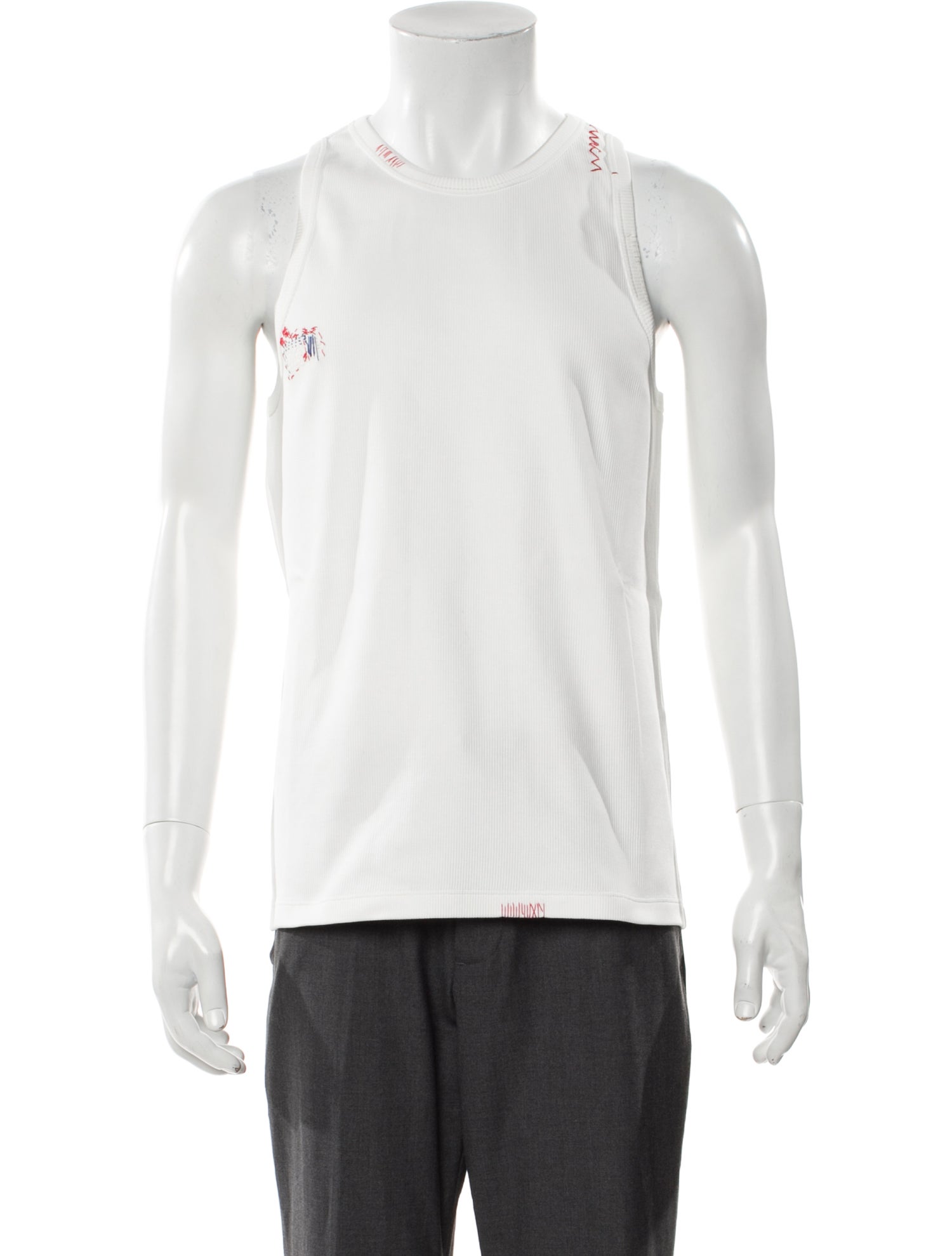 Marni Crew Neck Sleeveless T-Shirt w/ Tags