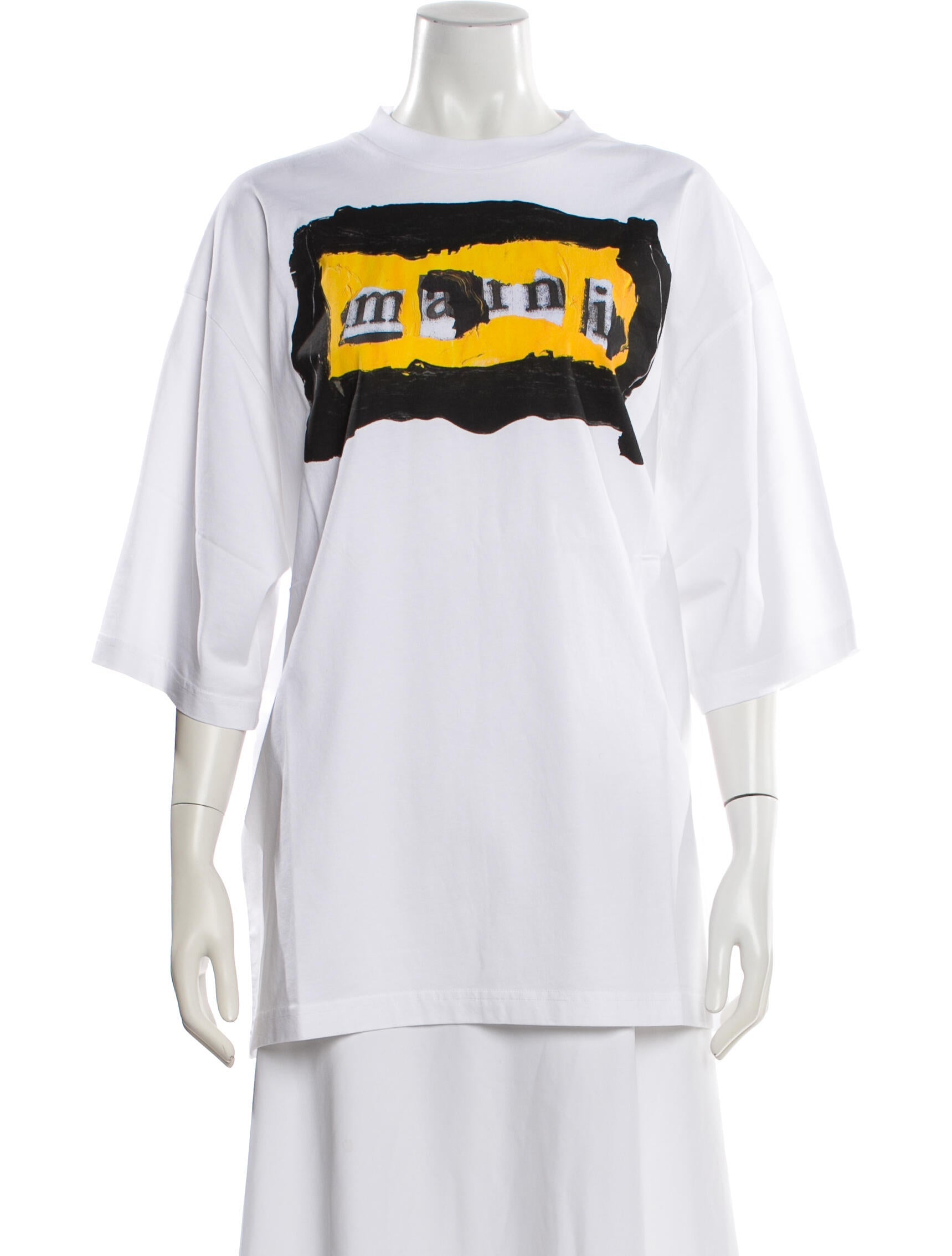 Marni Graphic Print Crew Neck T-Shirt w/ Tags