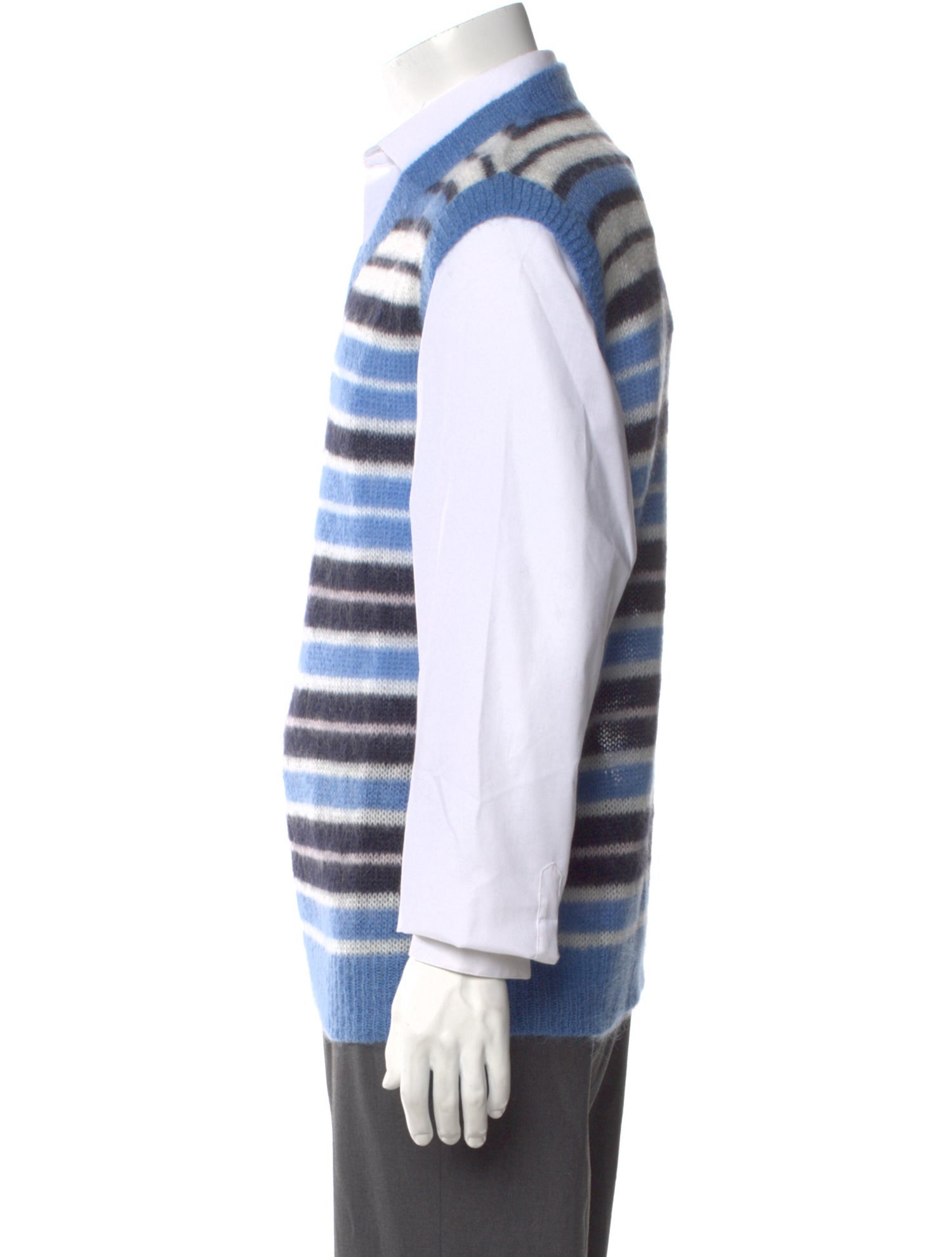 Marni Mohair Striped Sweater Vest w/ Tags