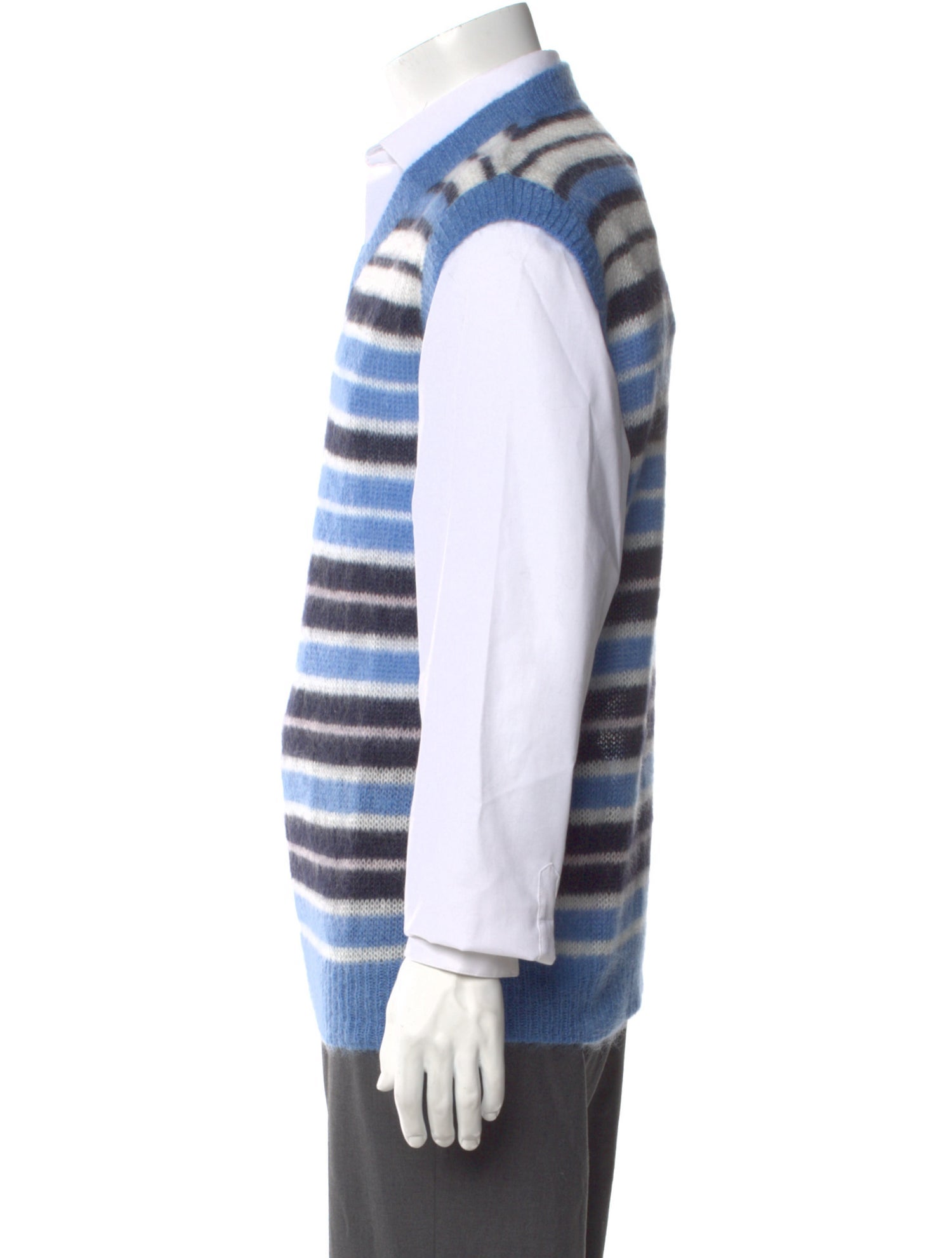 Marni Mohair Striped Sweater Vest w/ Tags