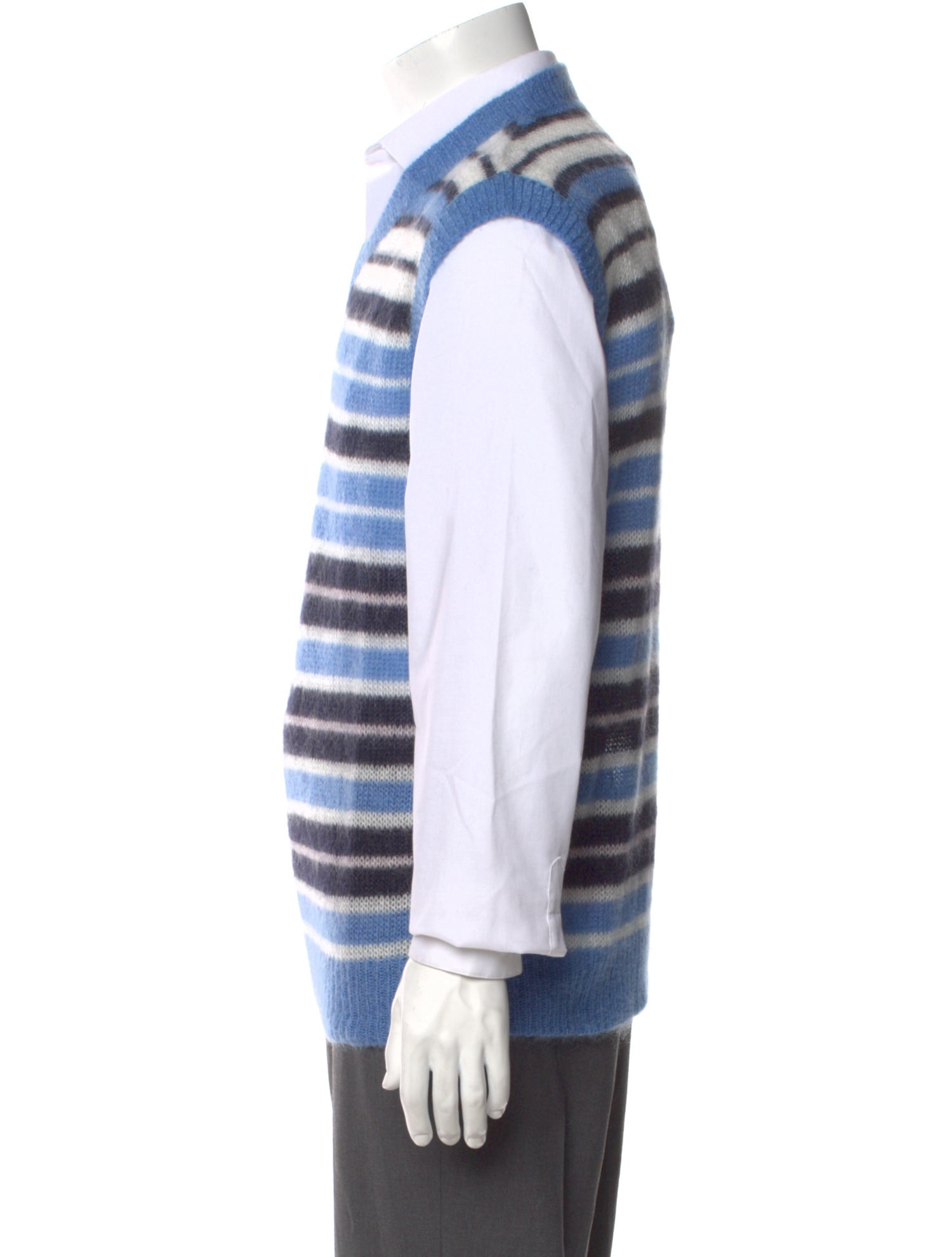Marni Mohair Striped Sweater Vest w/ Tags