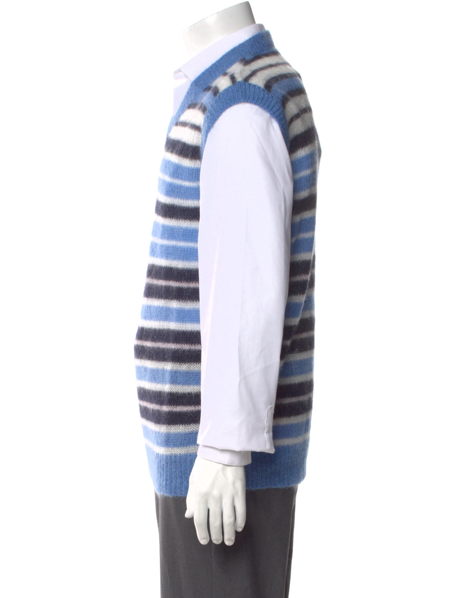 Marni Mohair Striped Sweater Vest w/ Tags