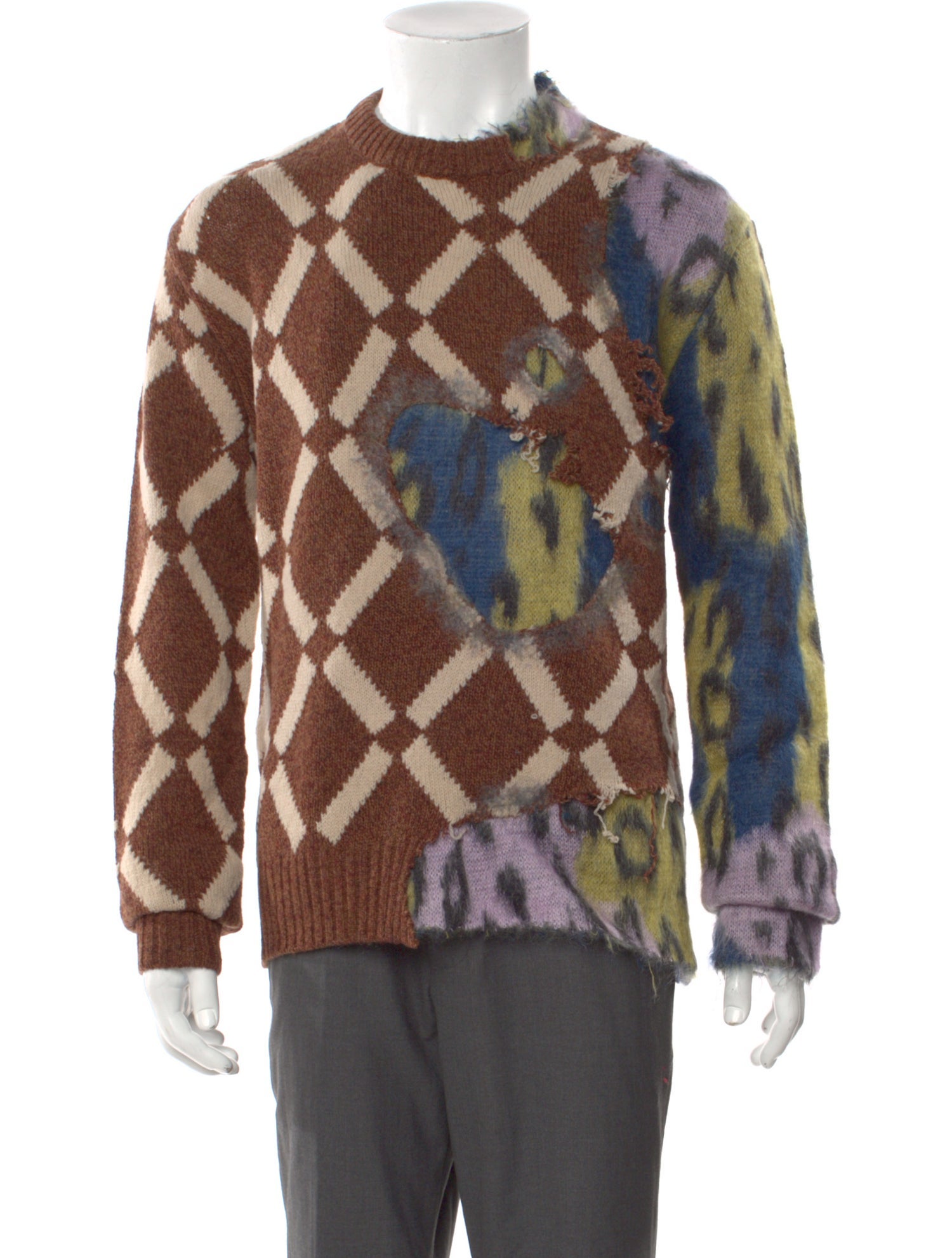 Marni Virgin Wool Printed Pullover w/ Tags