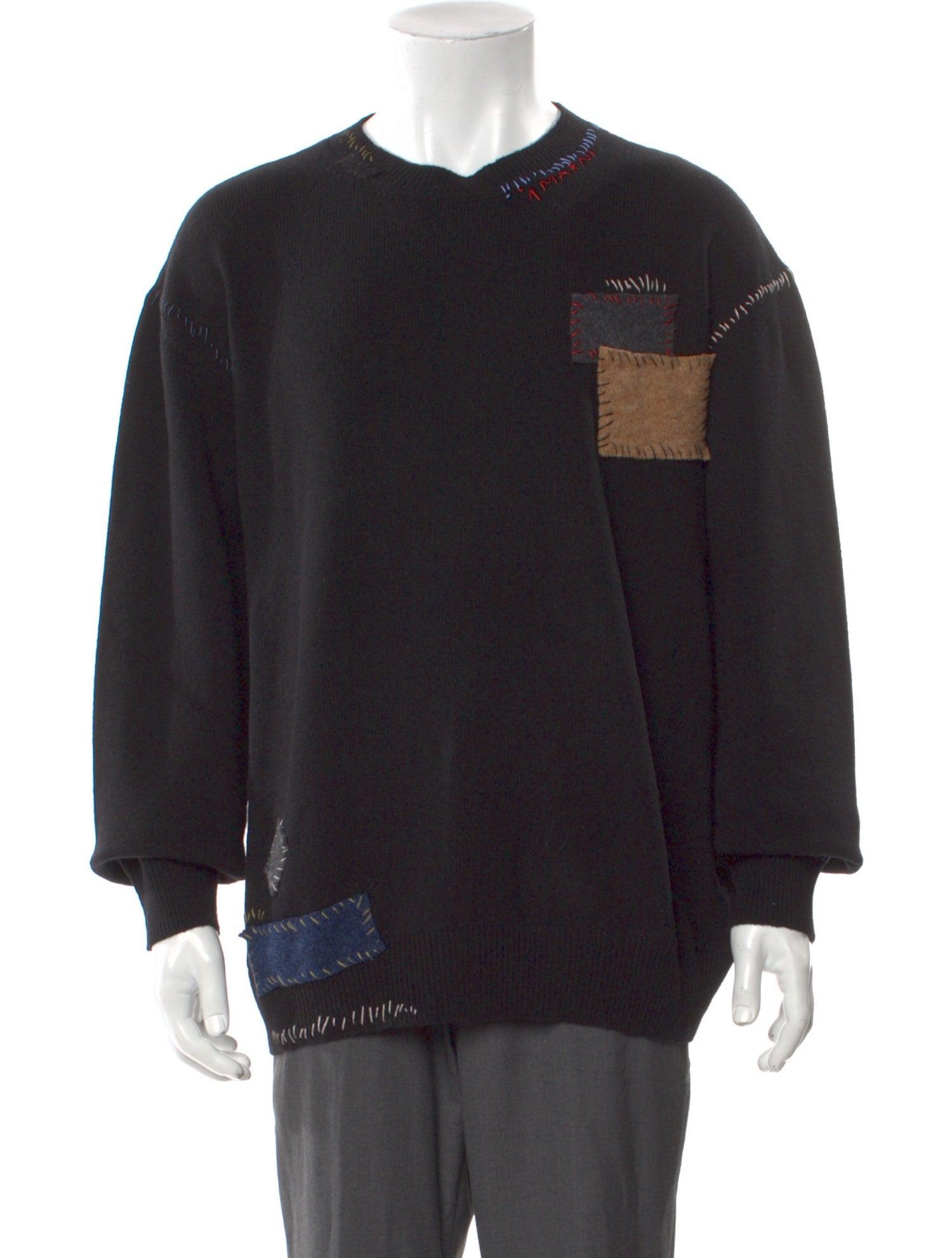 Marni Wool Graphic Print Pullover