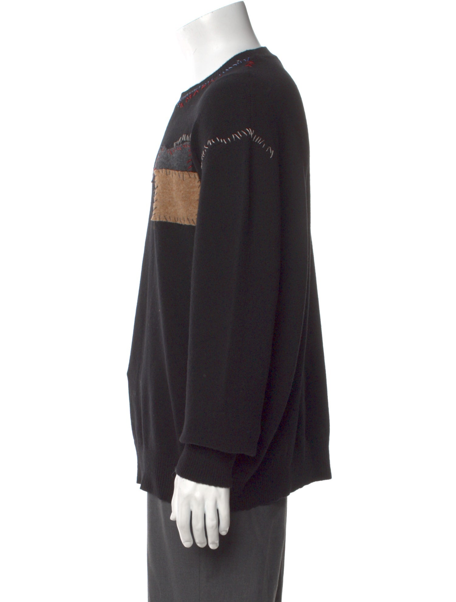 Marni Wool Graphic Print Pullover