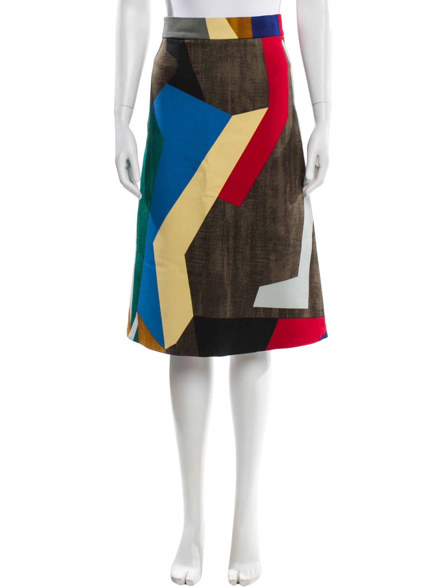 Marni Virgin Wool Knee-Length Skirt