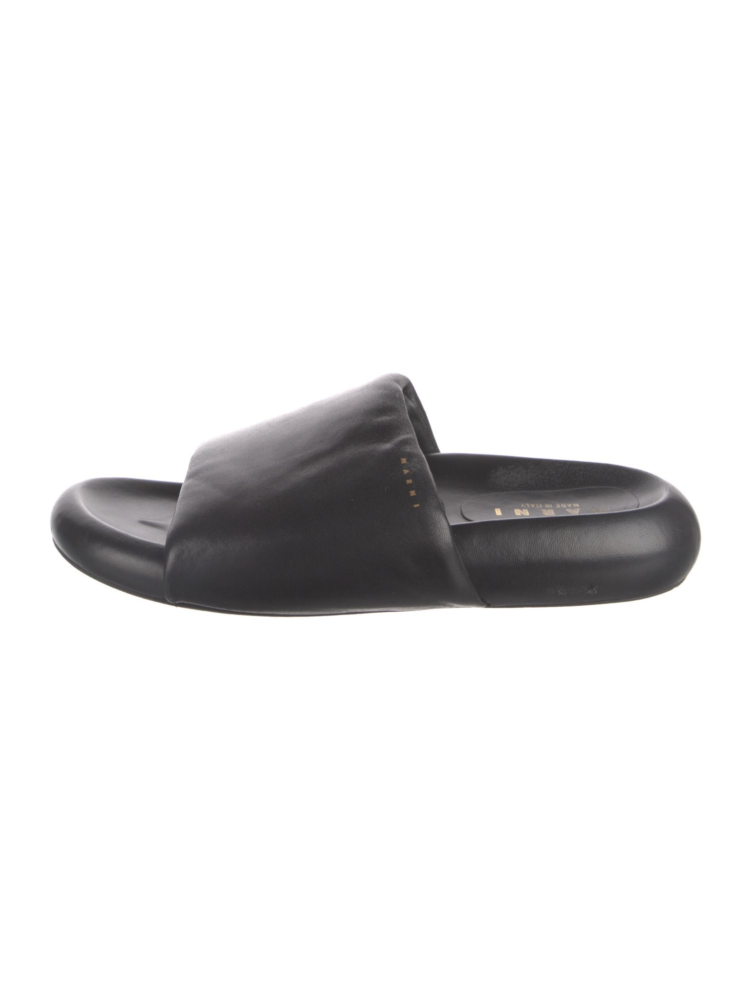 Marni Leather Slides
