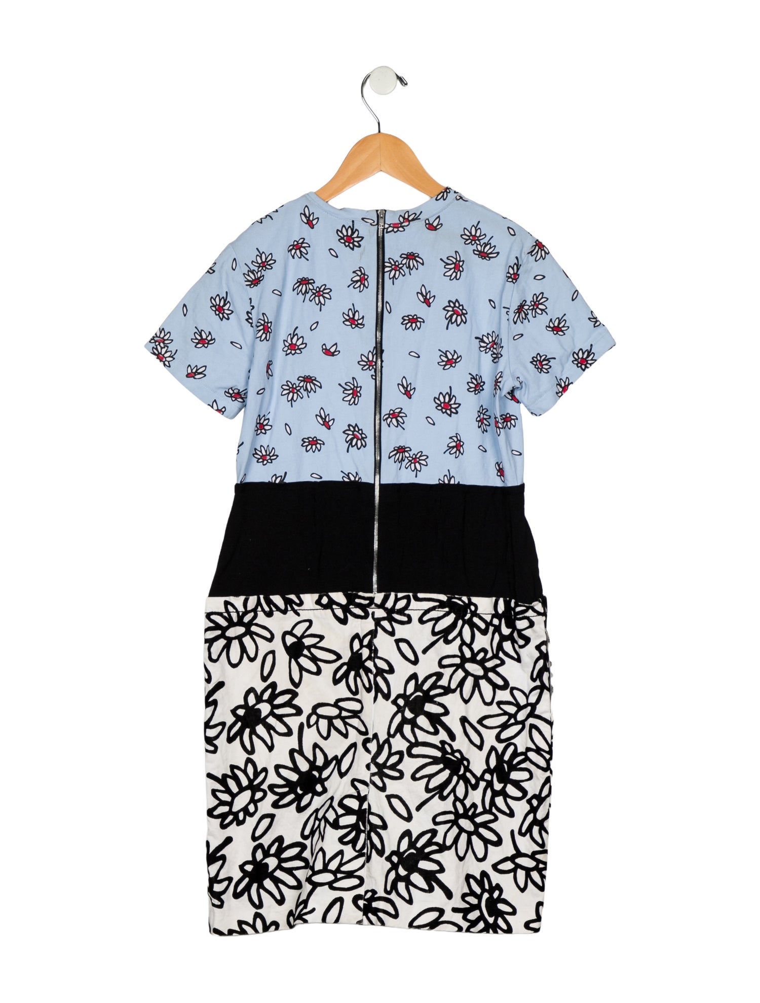 Marni Girls' Print Short Sleeve Dress