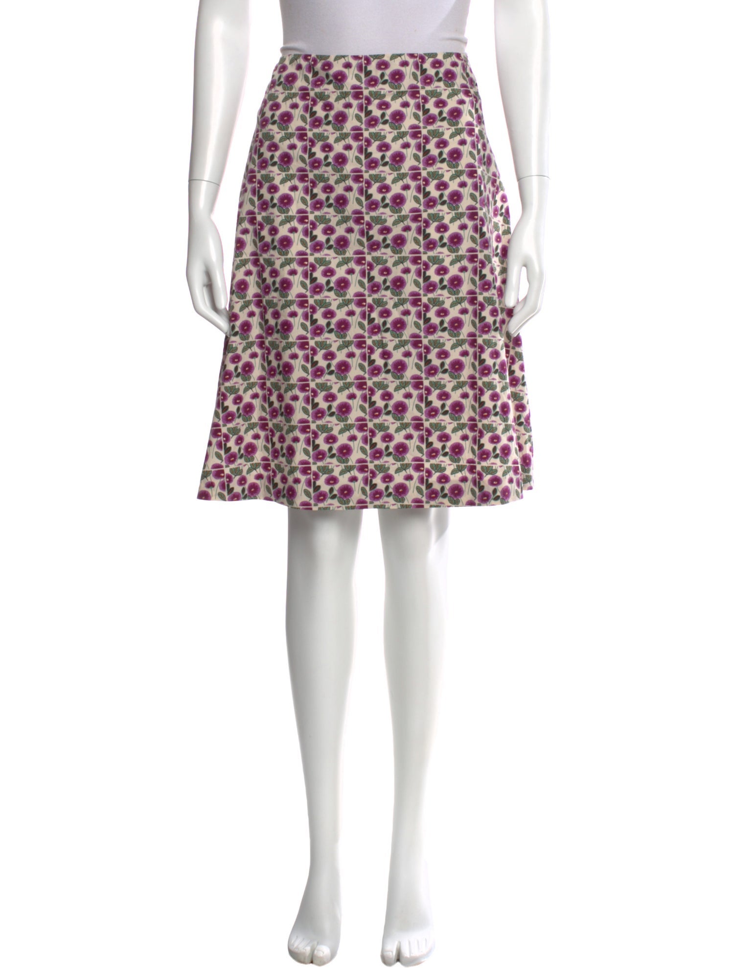 Marni Printed Knee-Length Skirt