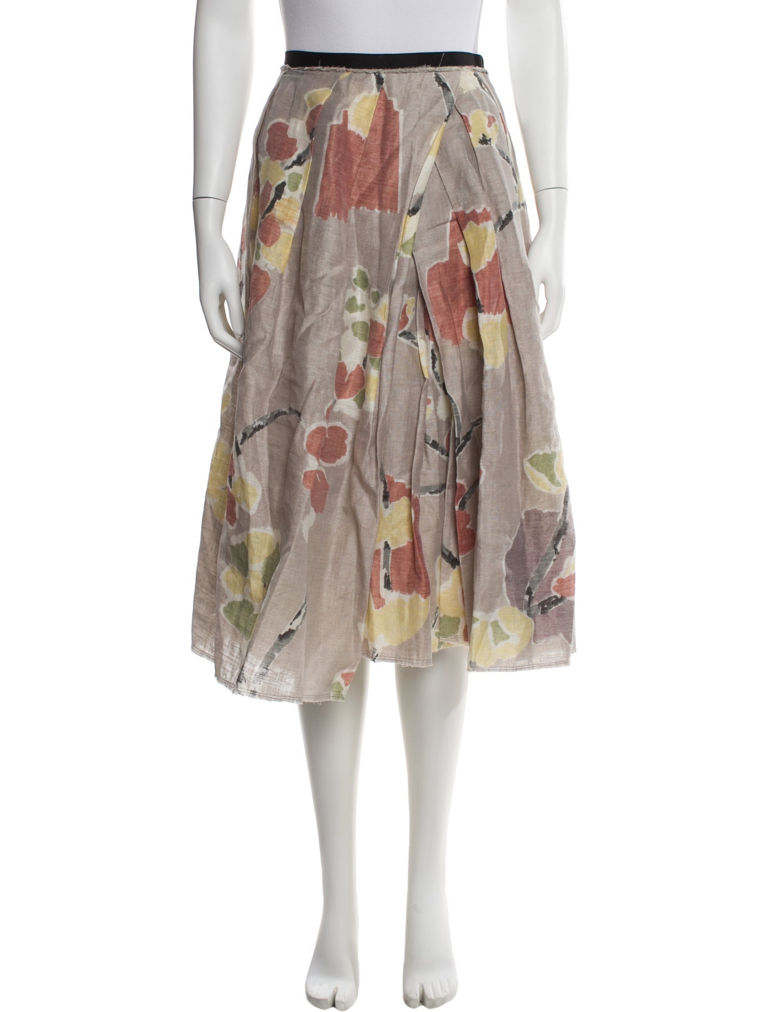 Marni Printed Knee-Length Skirt