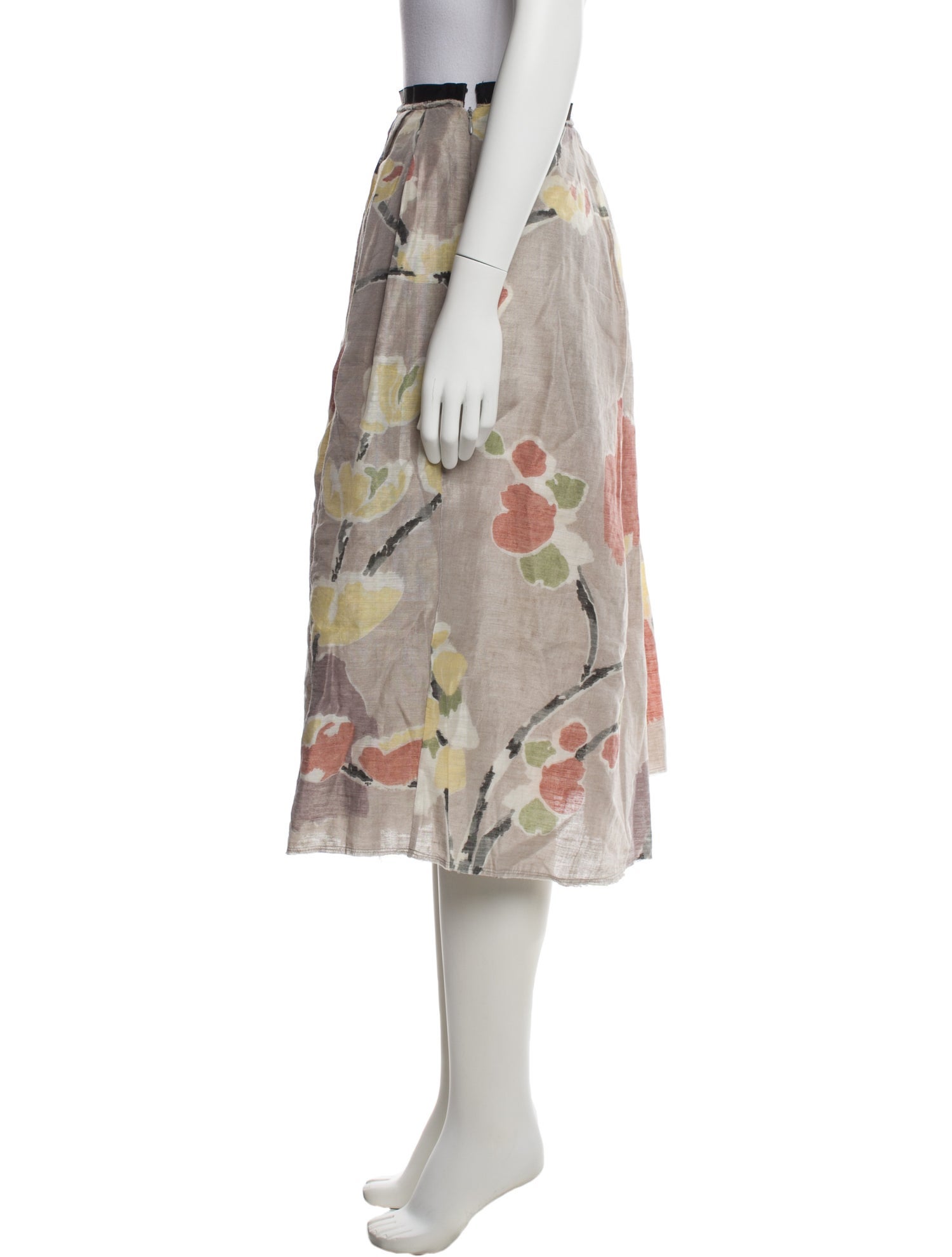 Marni Printed Knee-Length Skirt