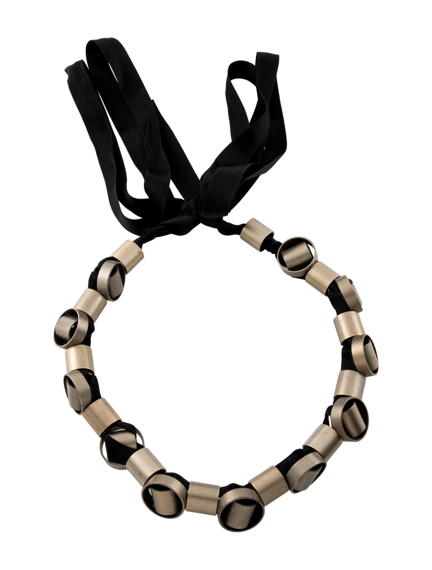 Marni Ribbon Collar Necklace