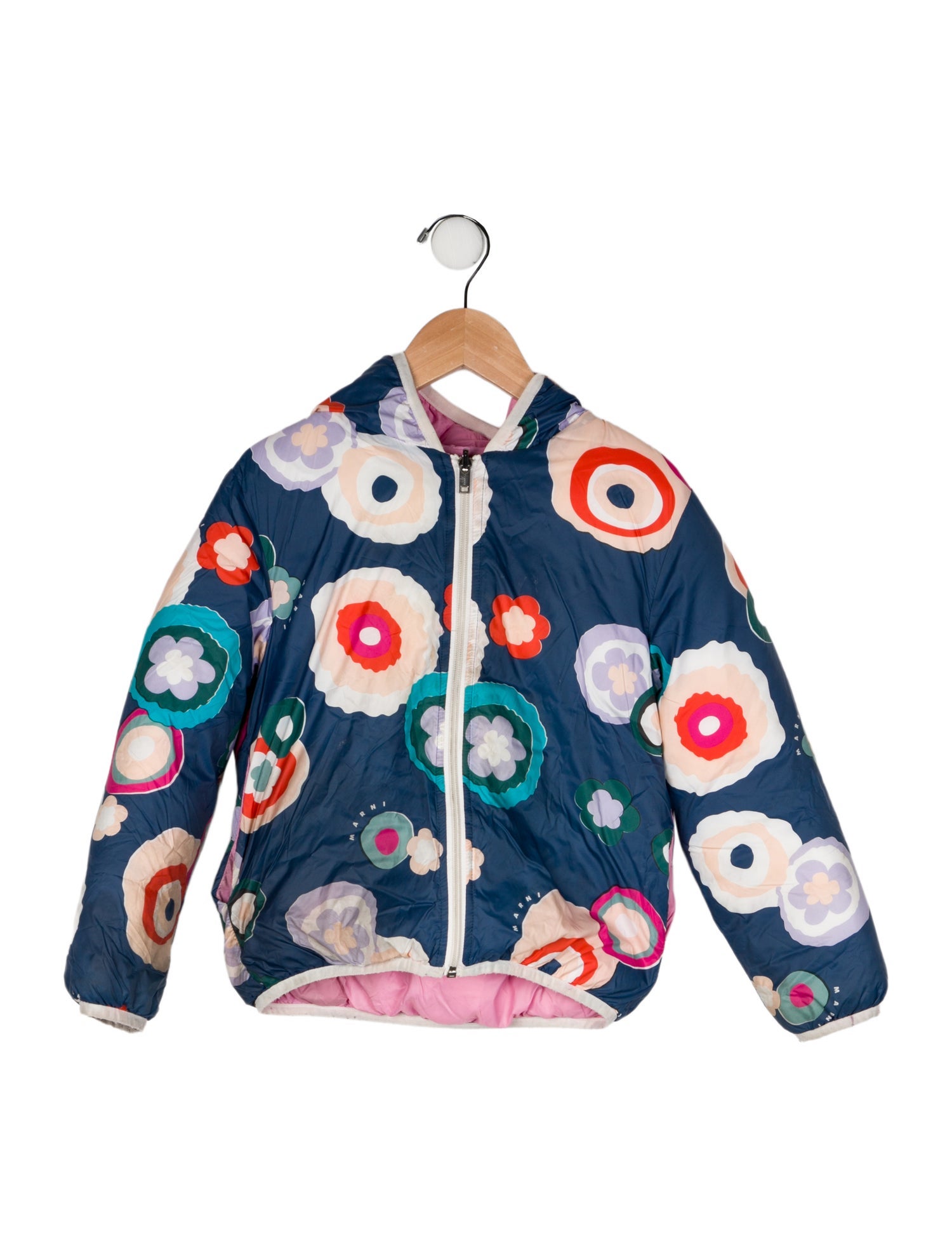 Marni Toddler Girls' Pattern Printed Down Coat