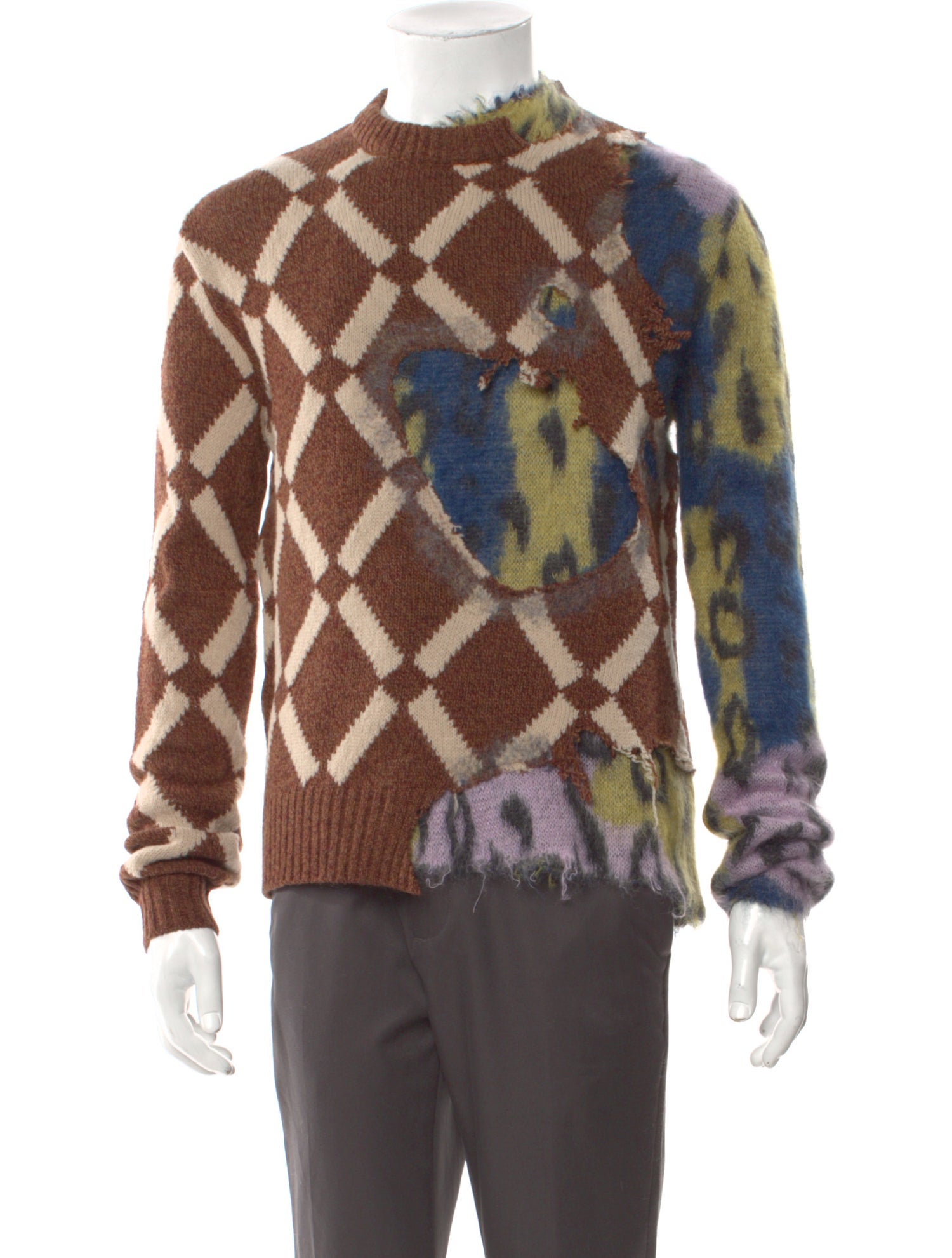 Marni Virgin Wool Printed Pullover