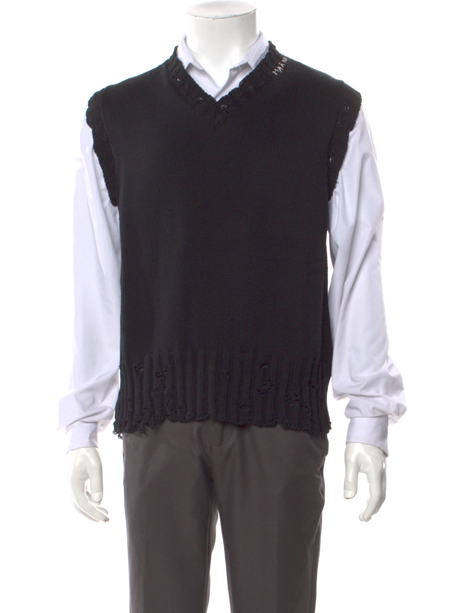 Marni V-Neck Sleeveless Sweater Vest