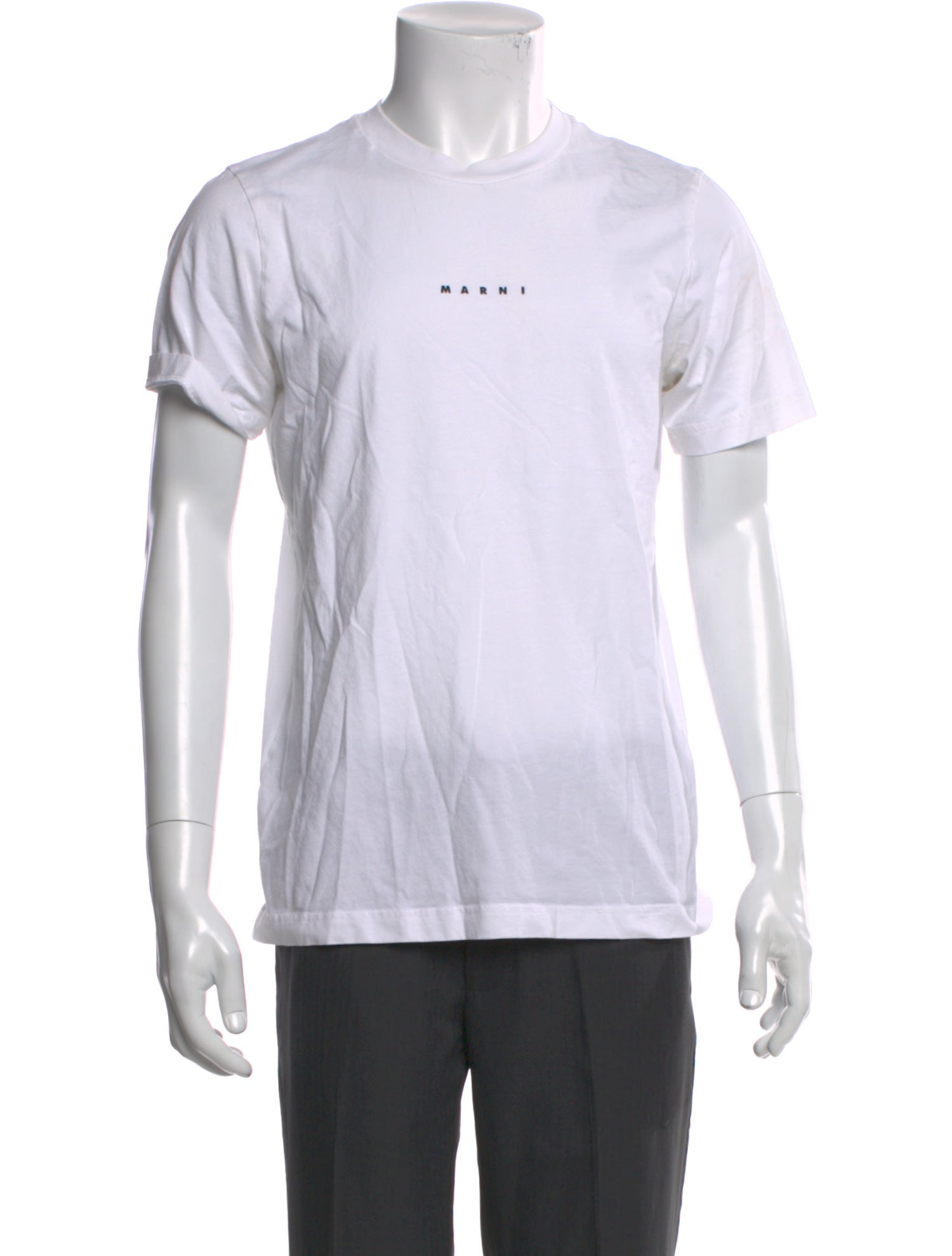 Marni Graphic Print Crew Neck T-Shirt