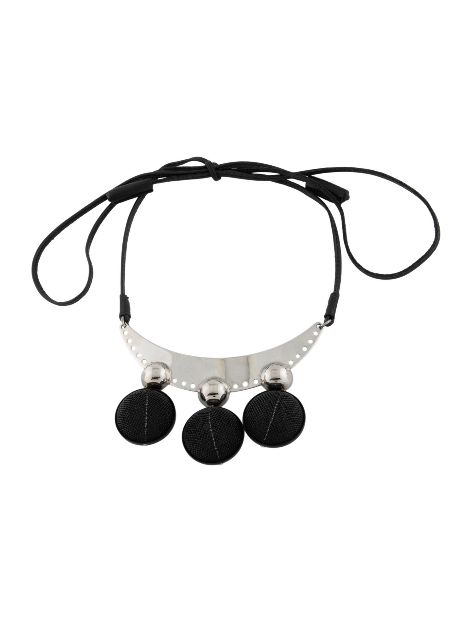Marni Leather Choker Necklace
