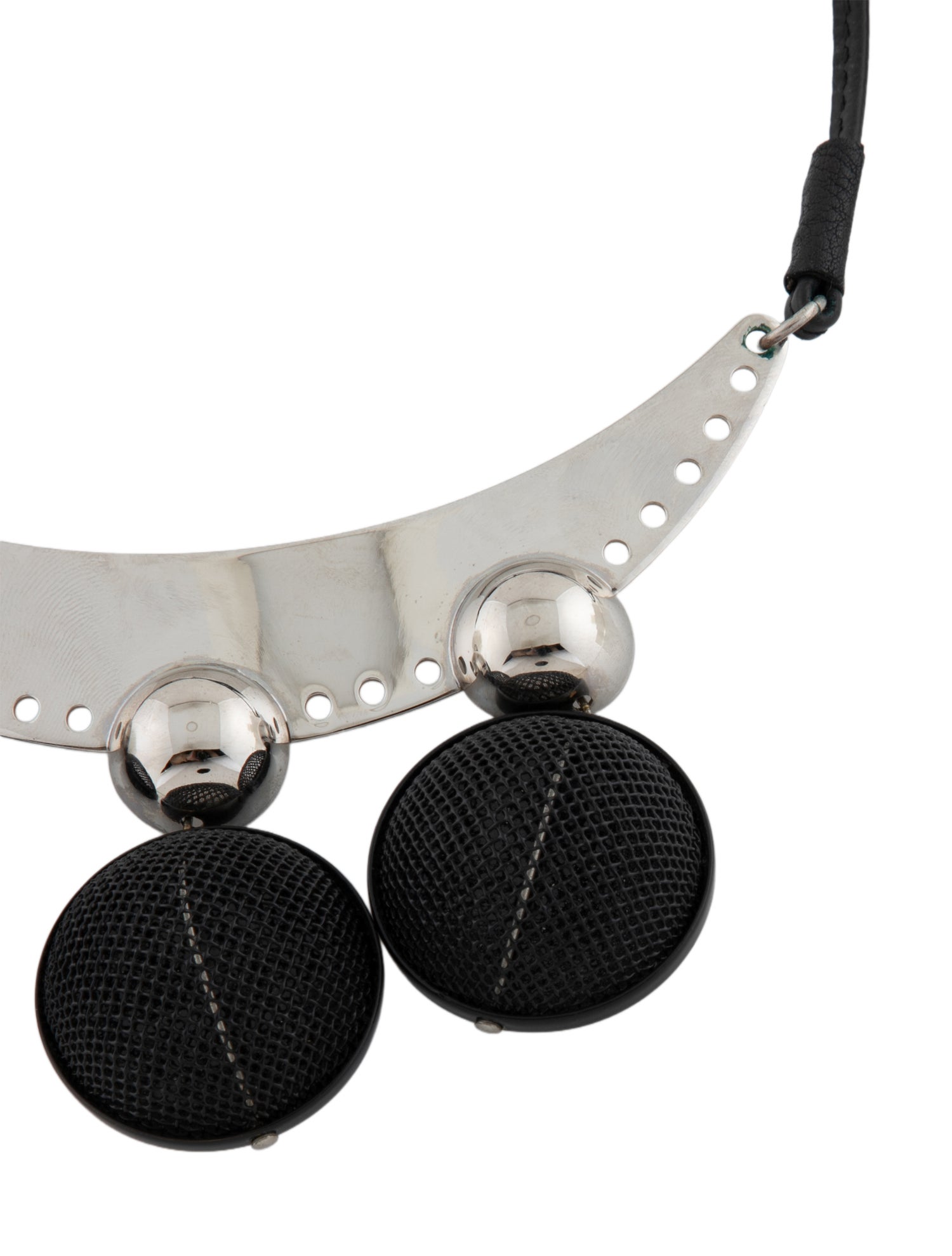 Marni Leather Choker Necklace