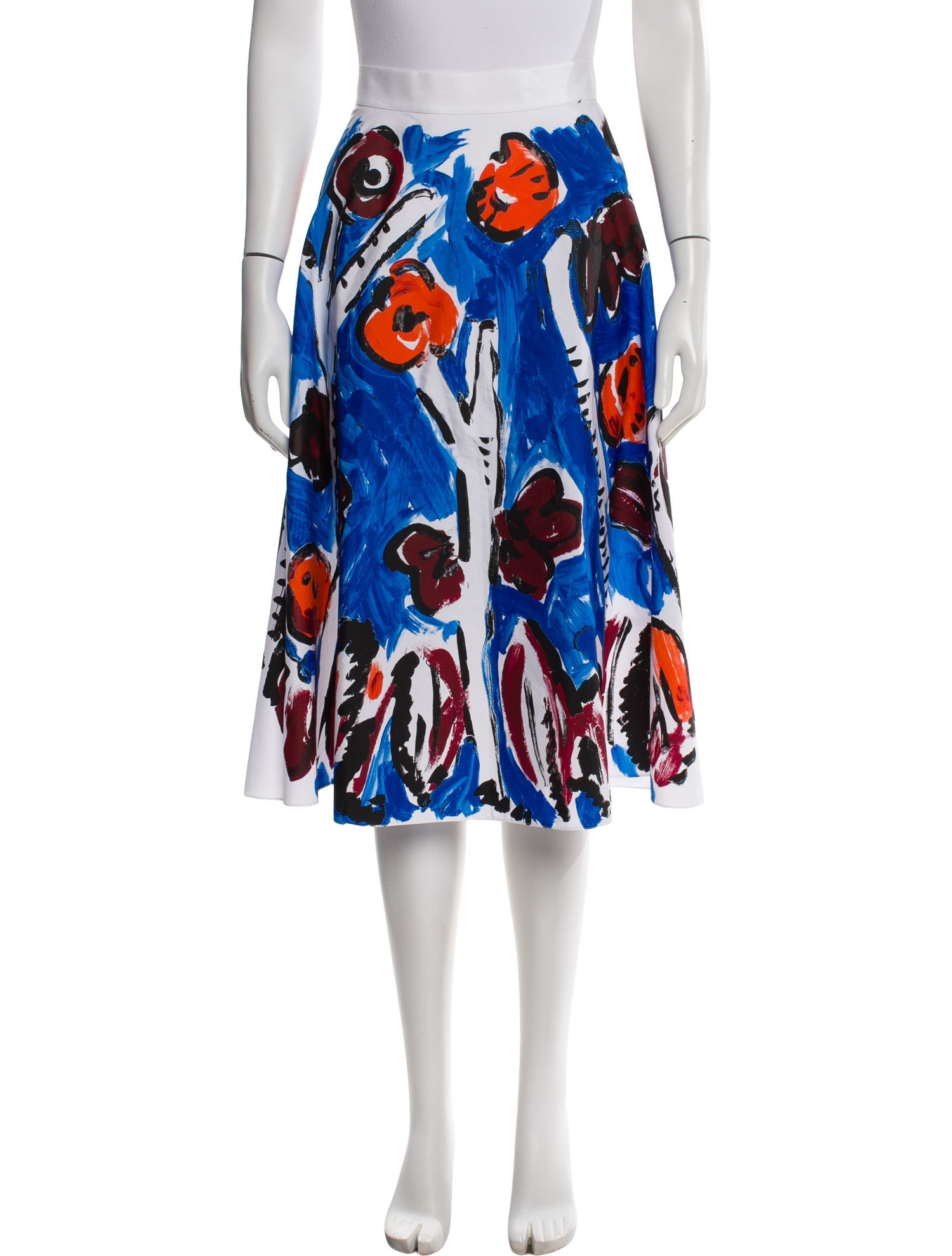 Marni Printed Midi Length Skirt
