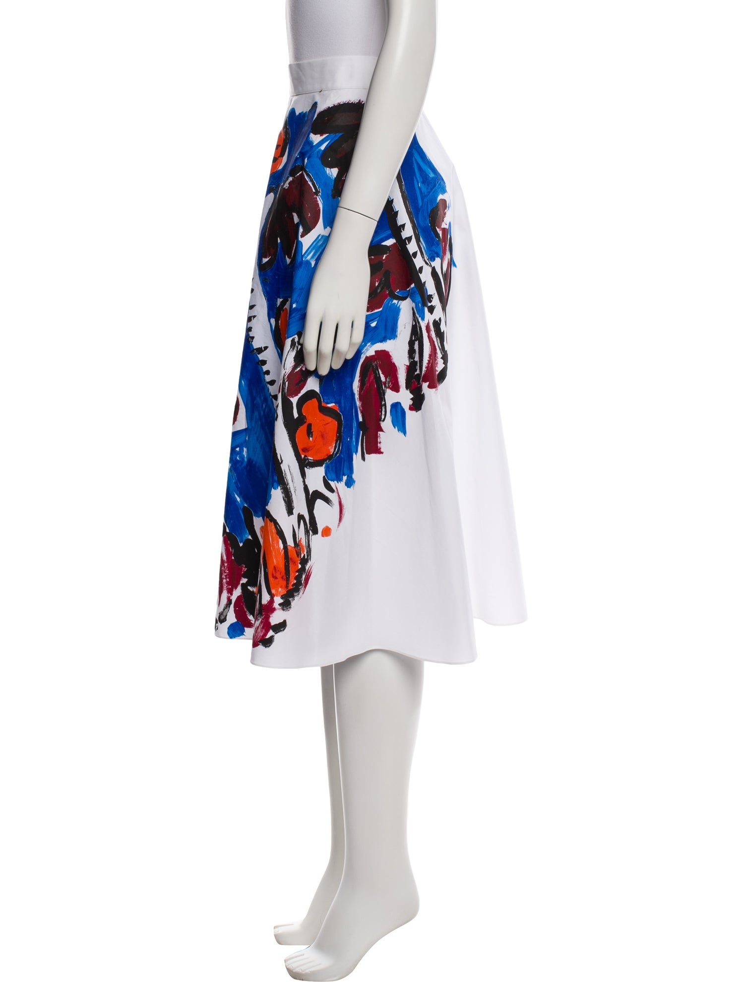 Marni Printed Midi Length Skirt