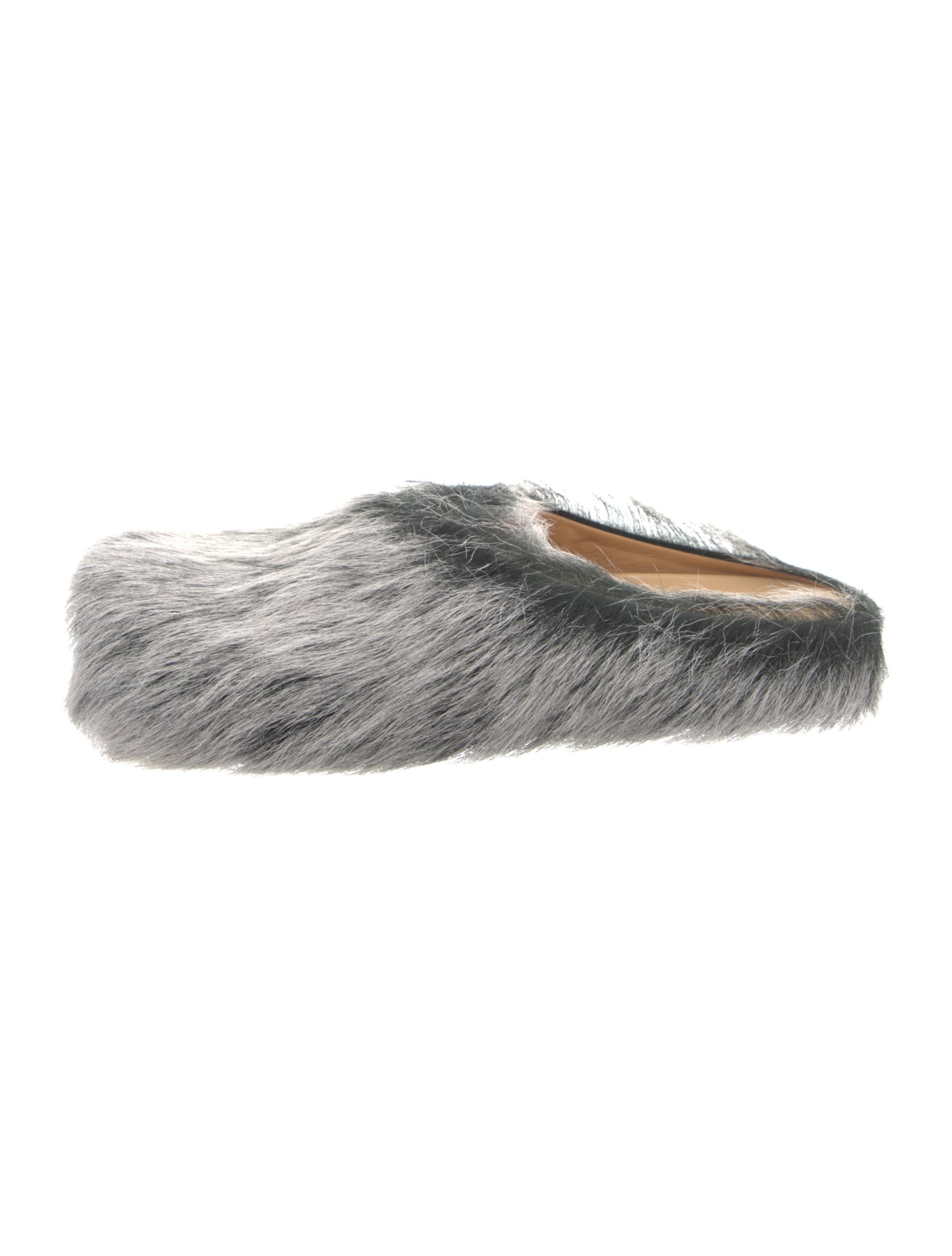 Marni Fur Printed Slippers