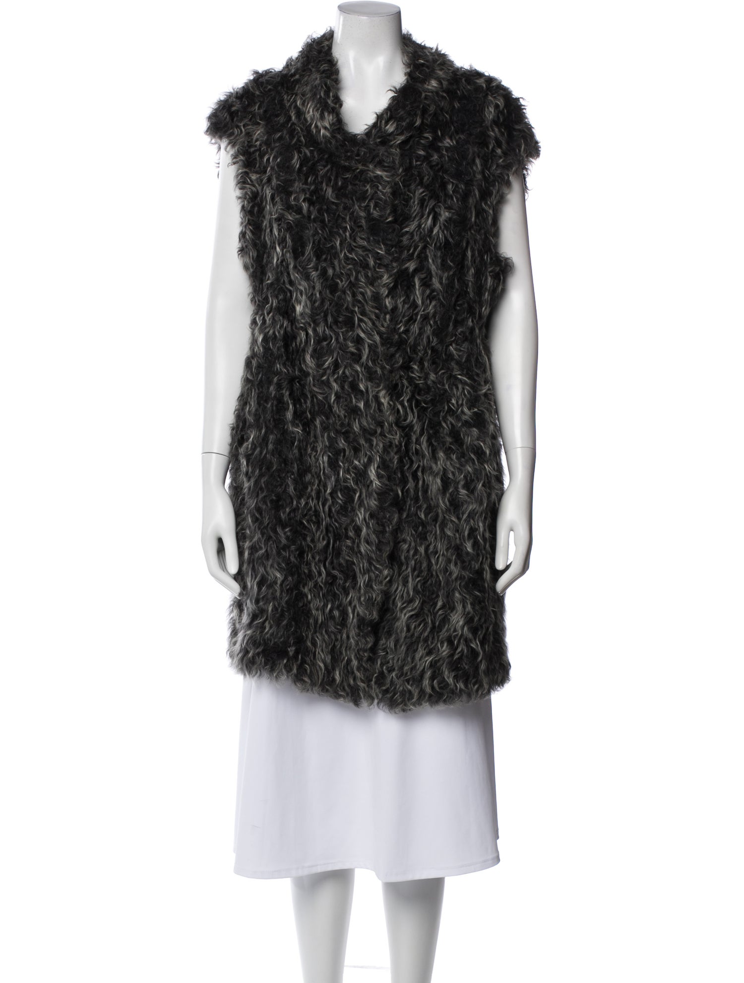 Marni Lamb Fur Fur Jacket