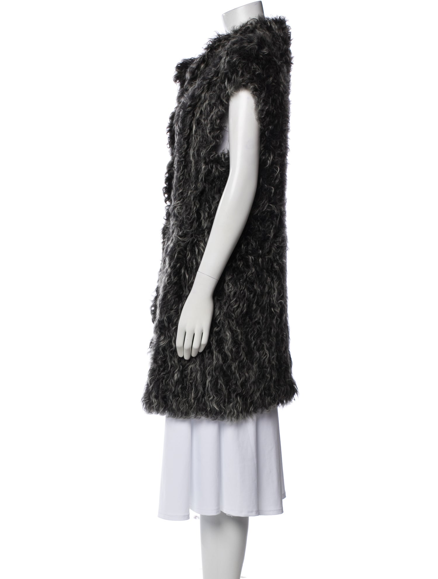 Marni Lamb Fur Fur Jacket