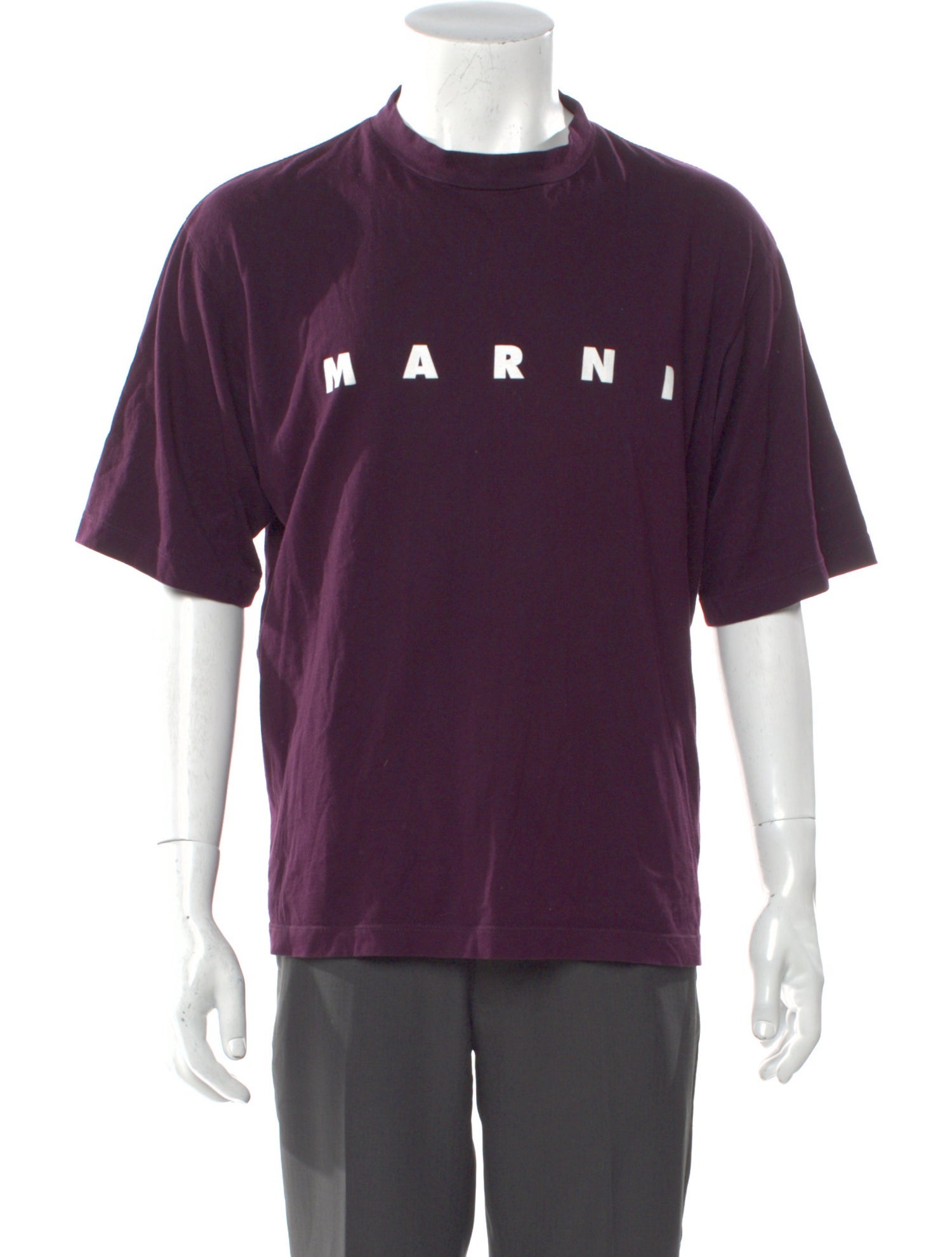 Marni Graphic Print Crew Neck T-Shirt