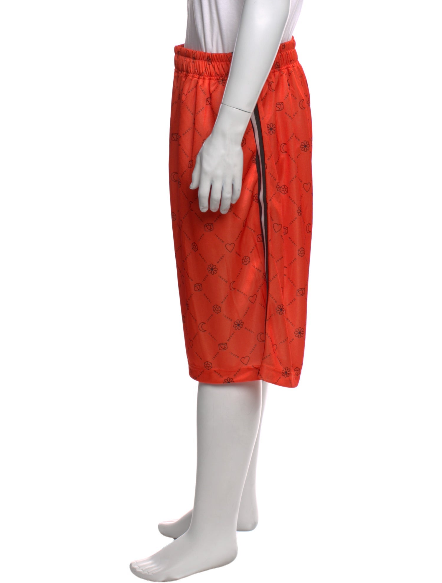 Marni Printed Jogger Shorts