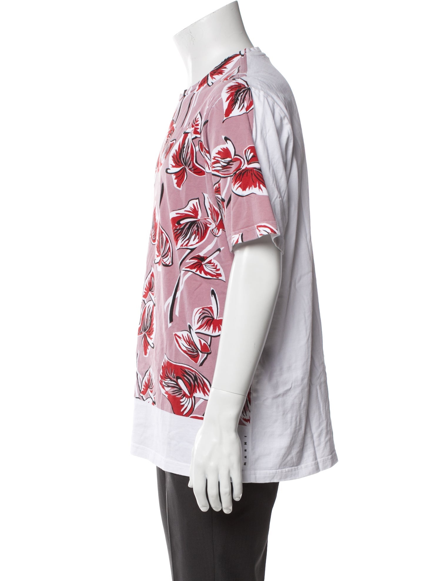 Marni Floral Print Short Sleeve Shirt