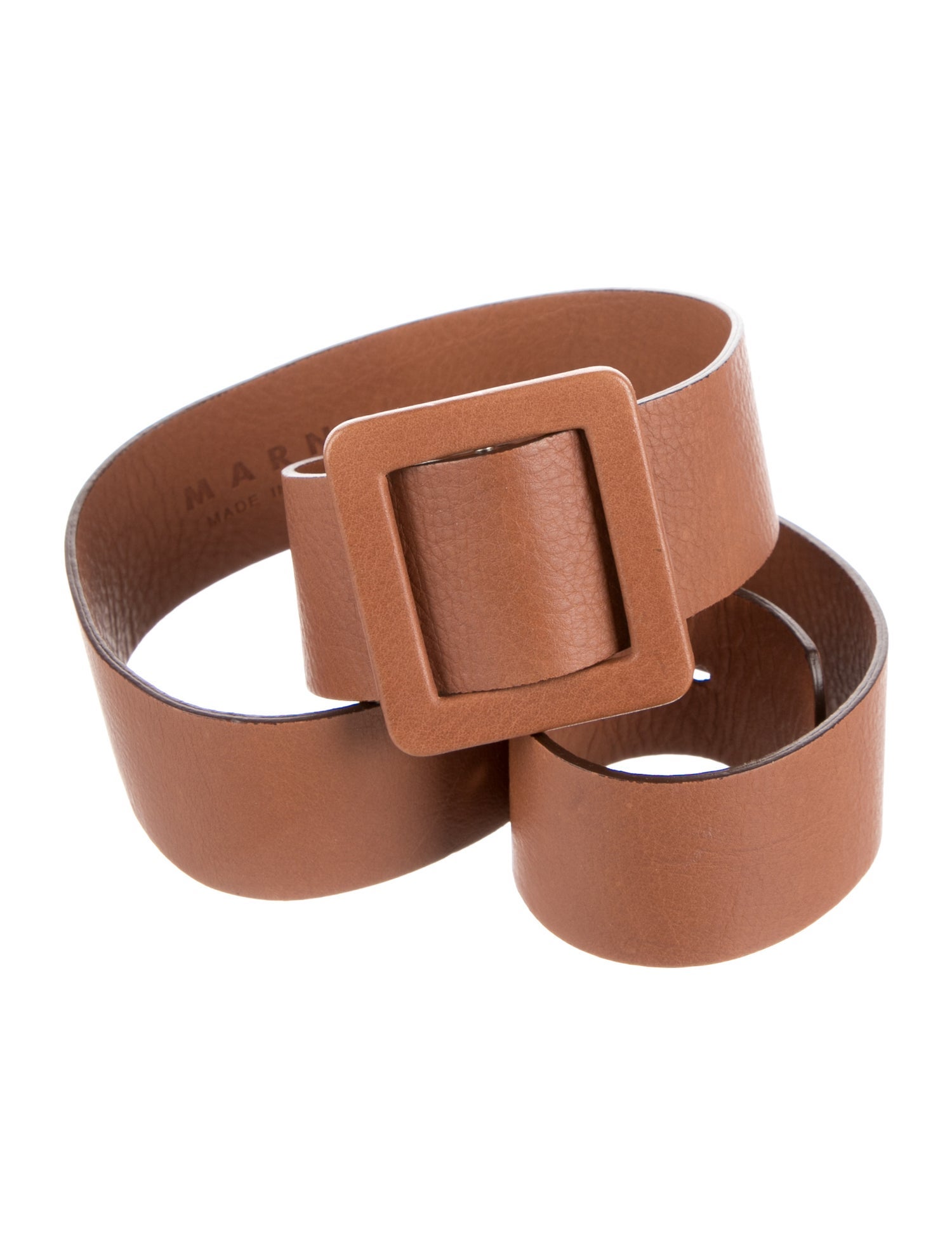 Marni Leather Waist Belt