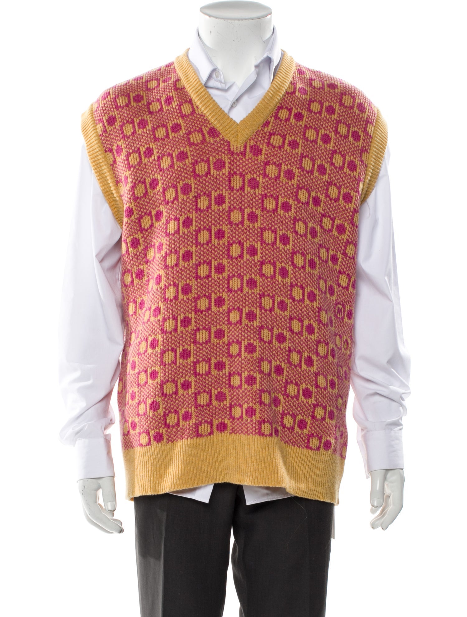Marni Wool Printed Sweater Vest