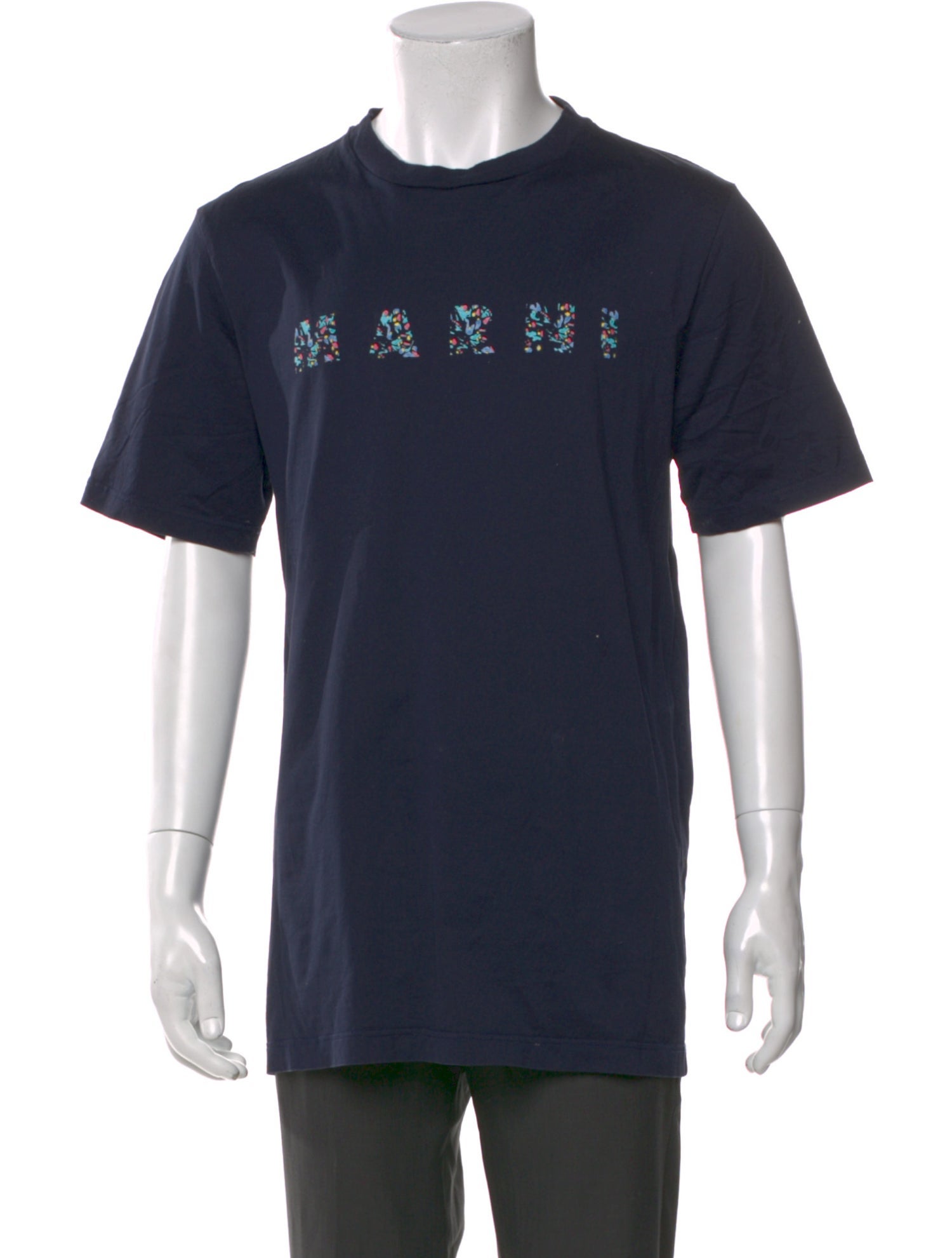 Marni Graphic Print Crew Neck T-Shirt
