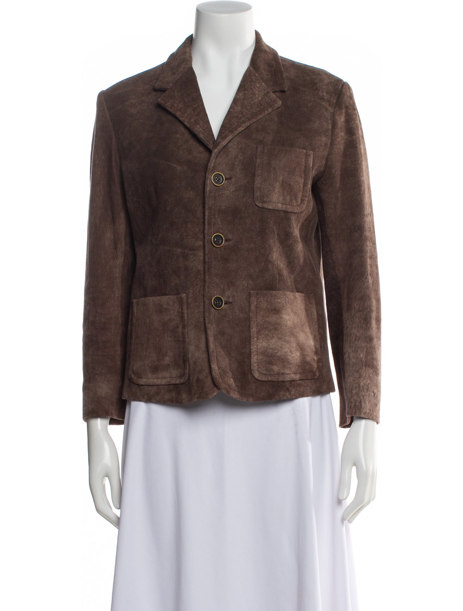 Marni Lamb Leather Blazer