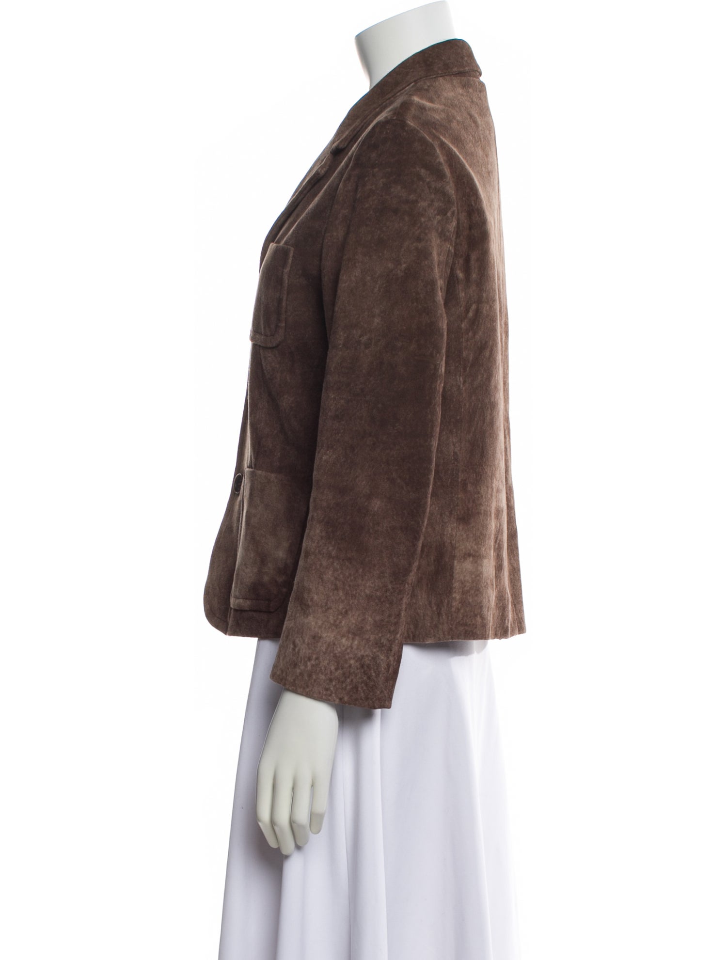 Marni Lamb Leather Blazer