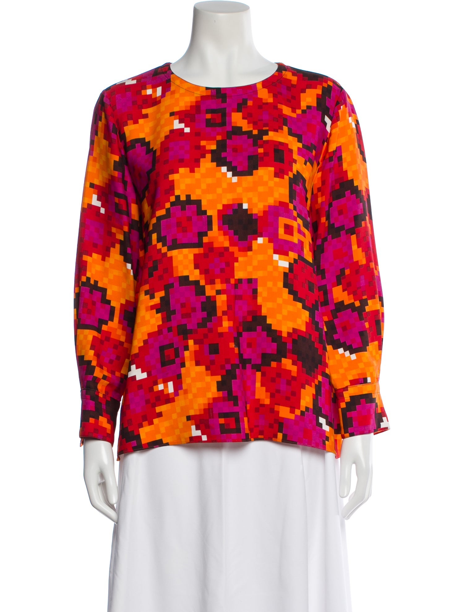 Marni Graphic Print Crew Neck Top