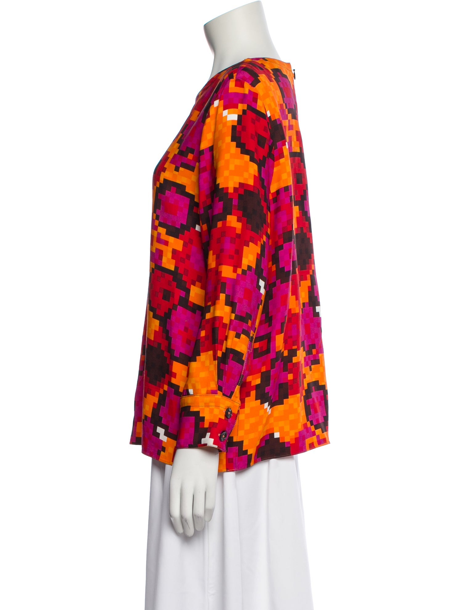 Marni Graphic Print Crew Neck Top