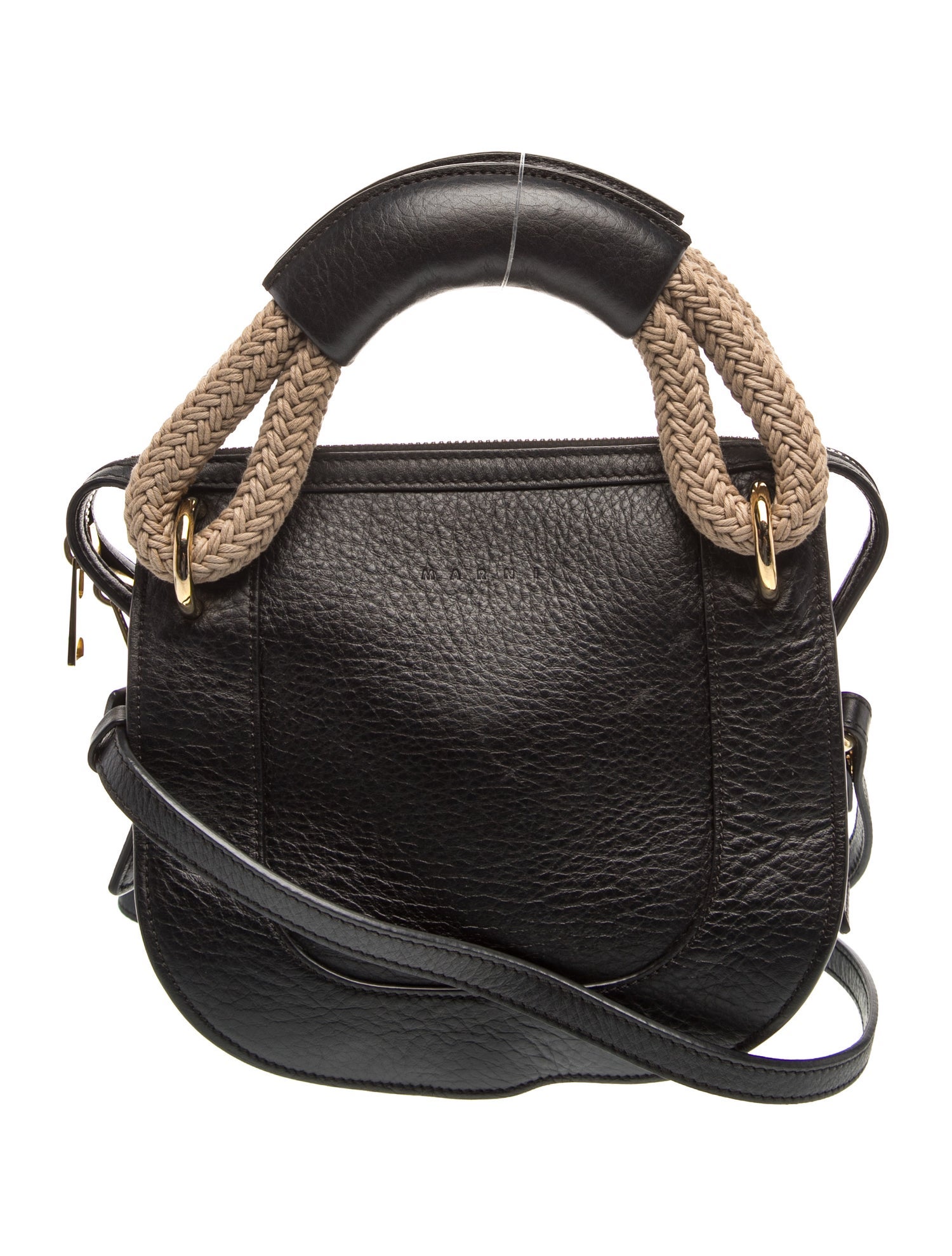 Marni Leather Shoulder Bag