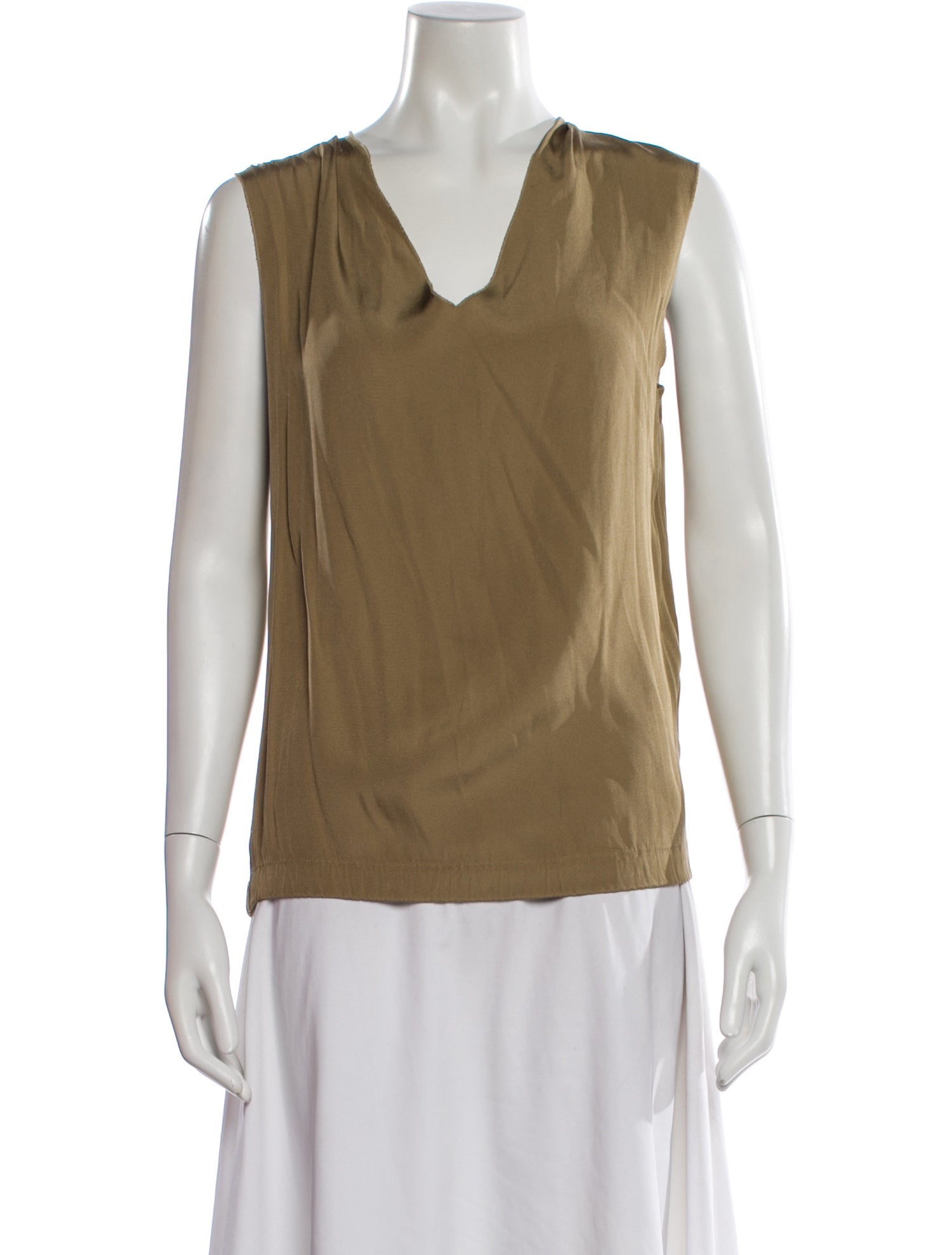 Marni V-Neck Sleeveless Top