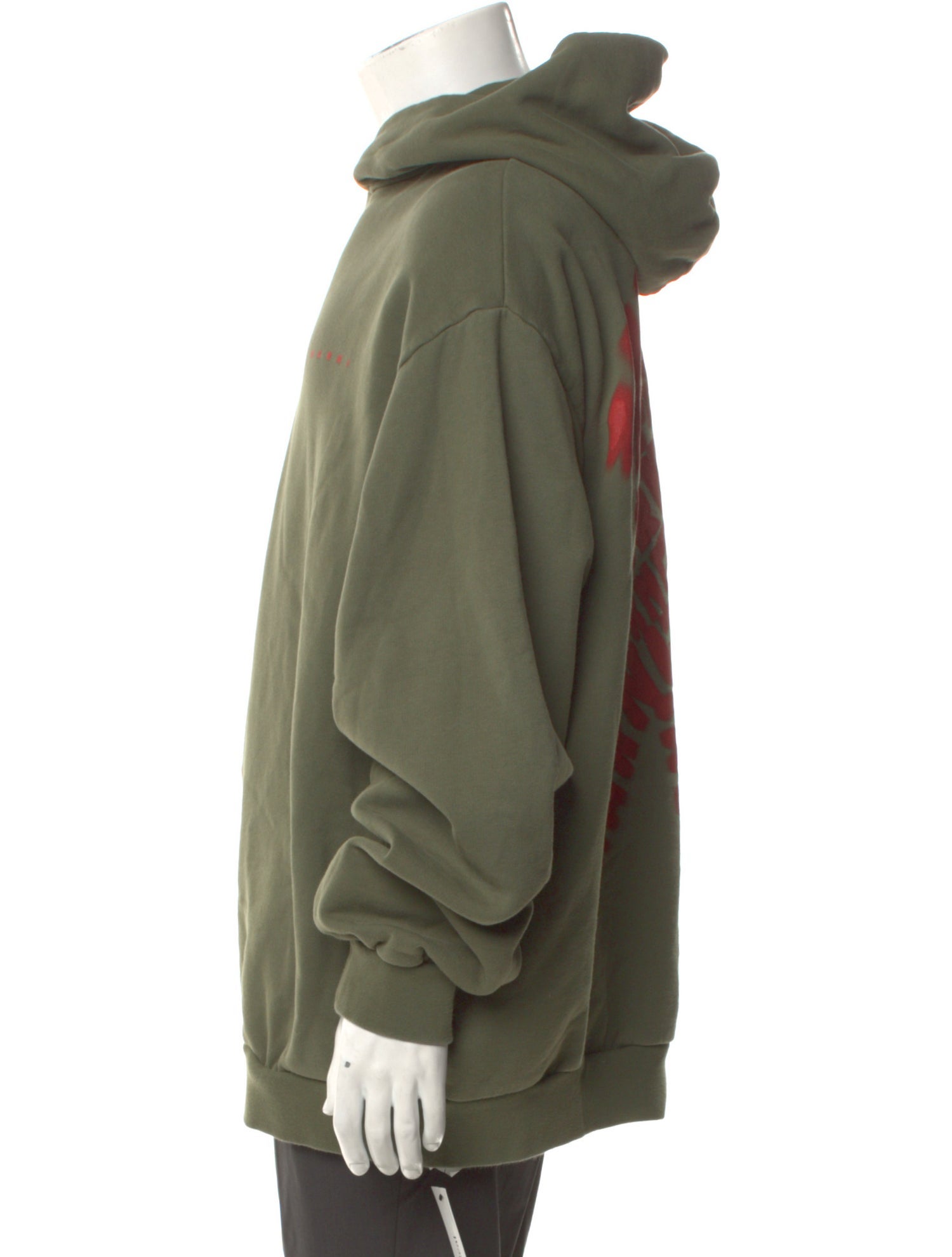 Marni Crew Neck Long Sleeve Hoodie