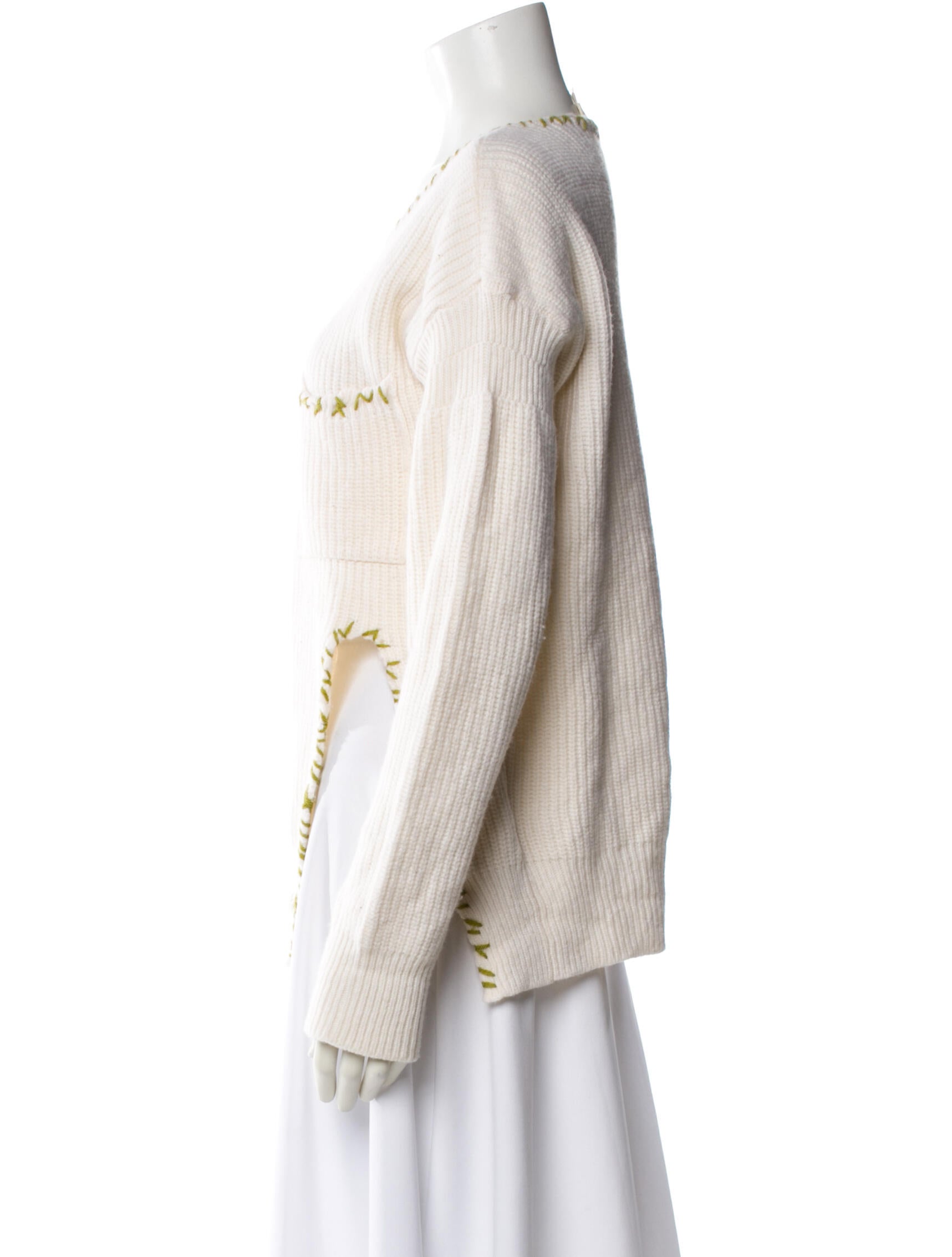 Marni Virgin Wool Bateau Neckline Sweater