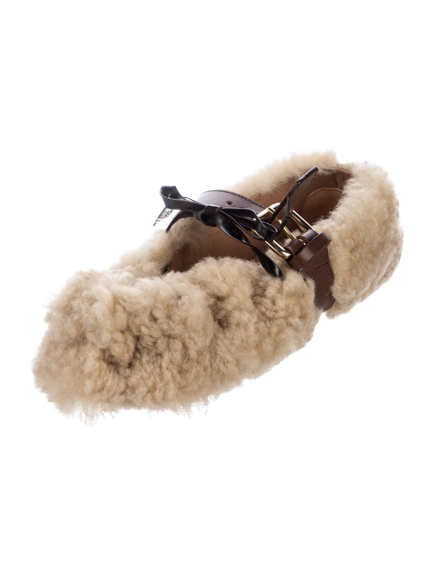 Marni Leather Mary Jane Flats