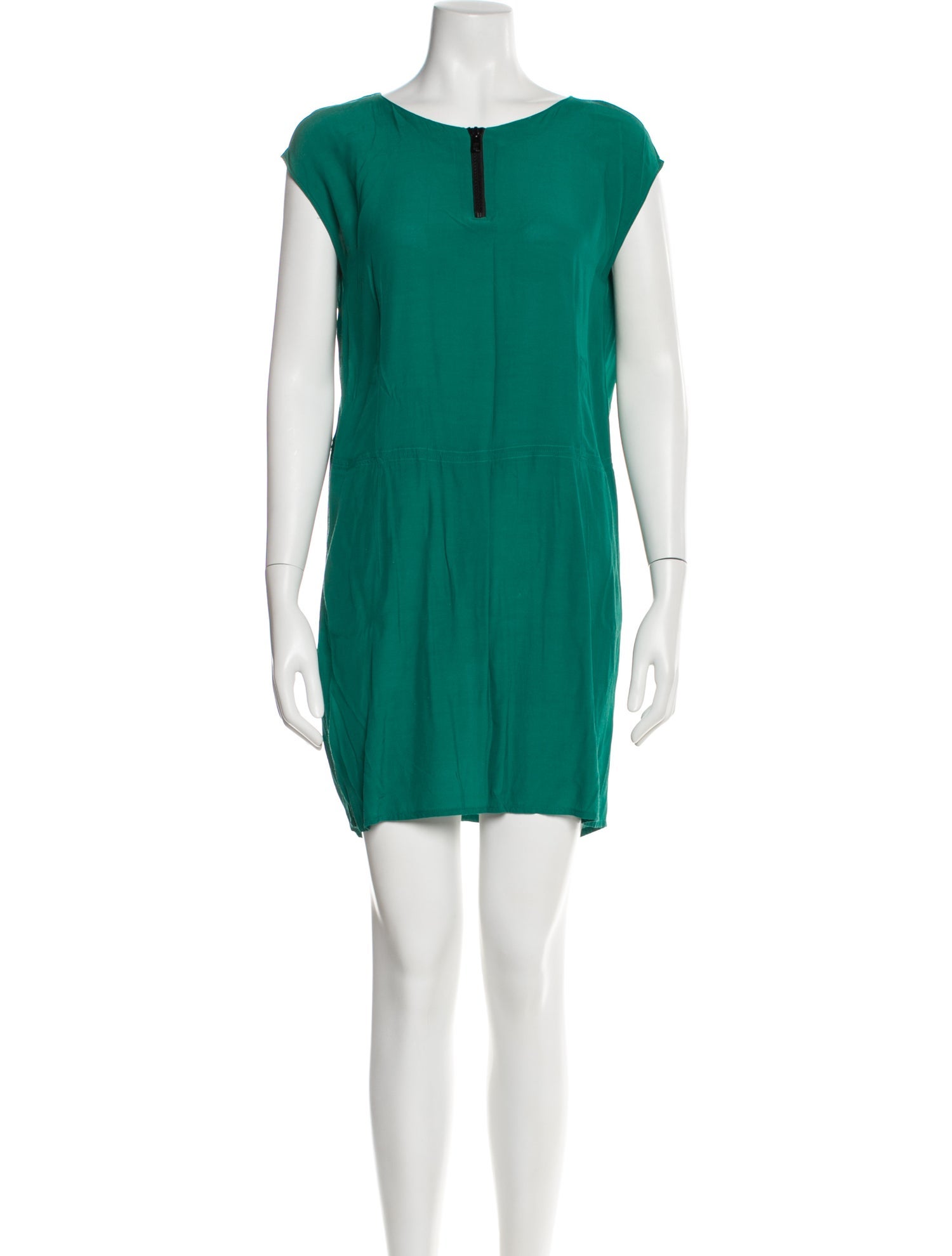 Marni Bateau Neckline Mini Dress